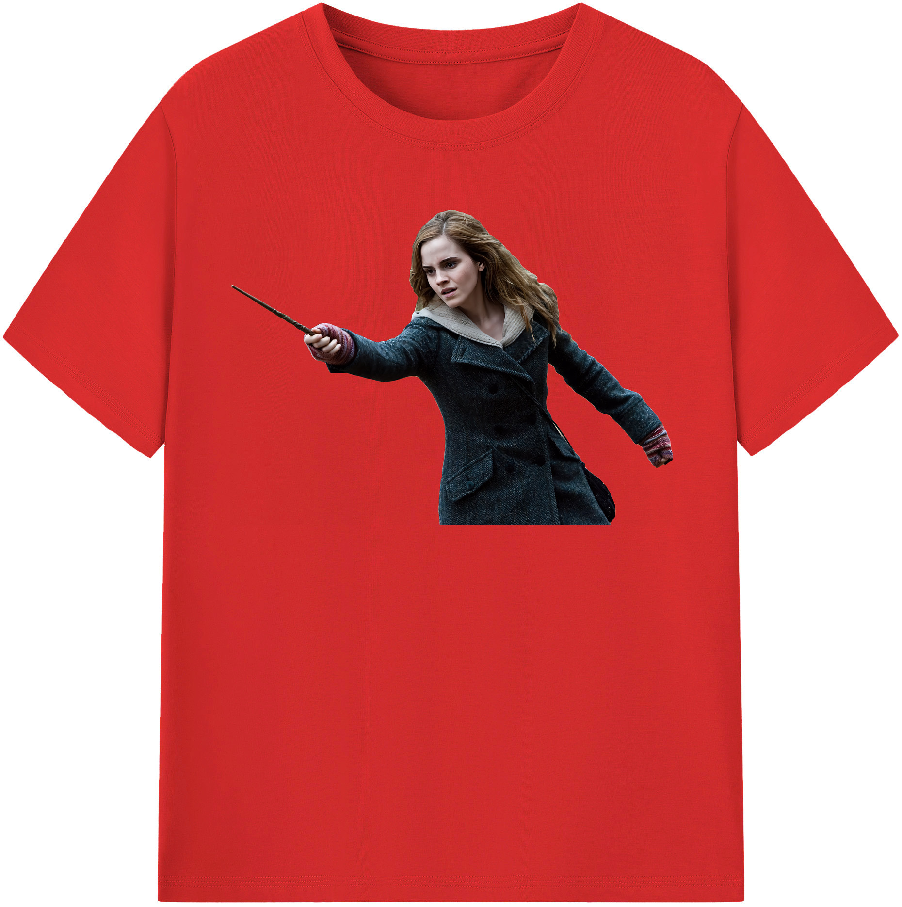 （画像用） Harry Potter ハリー・ポッターシリーズ 綿100％半袖Tシャツ（フロントプリント）