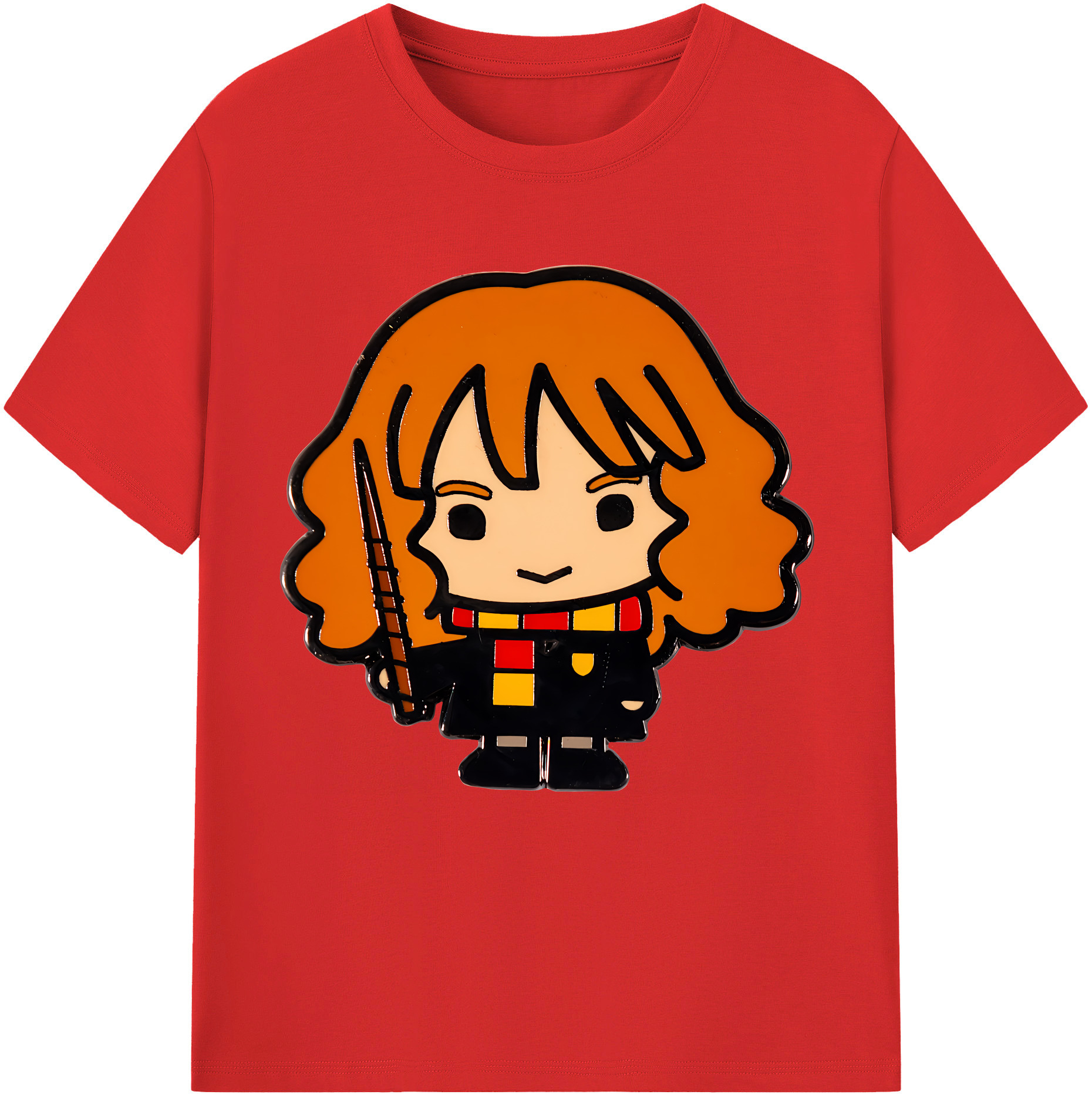 （画像用） Harry Potter ハリー・ポッターシリーズ 綿100％半袖Tシャツ（フロントプリント）