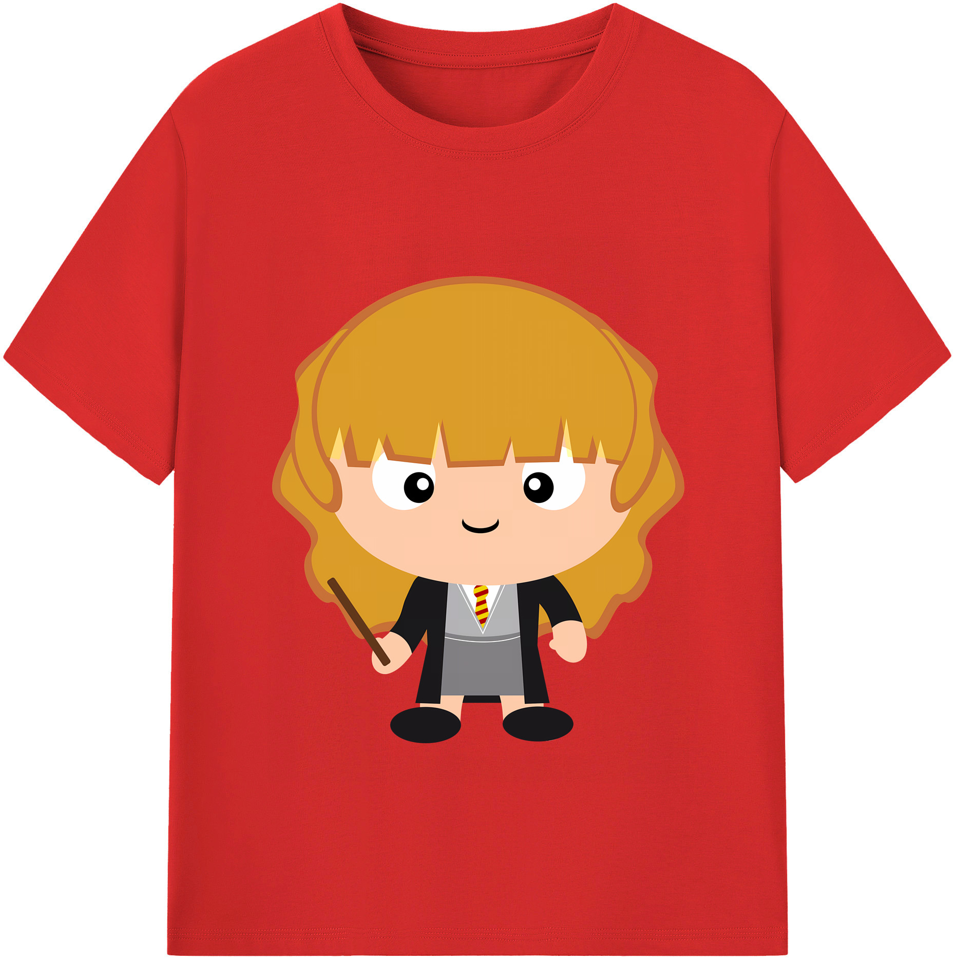 （画像用） Harry Potter ハリー・ポッターシリーズ 綿100％半袖Tシャツ（フロントプリント）