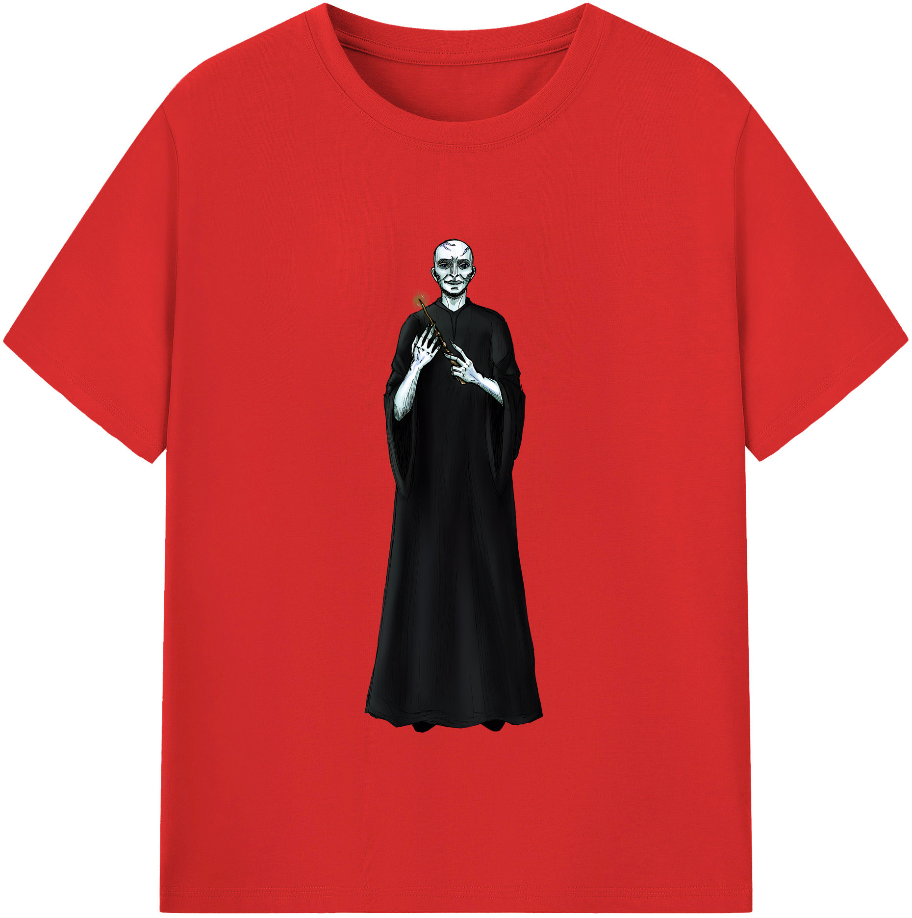 （画像用） Harry Potter ハリー・ポッターシリーズ 綿100％半袖Tシャツ（フロントプリント）