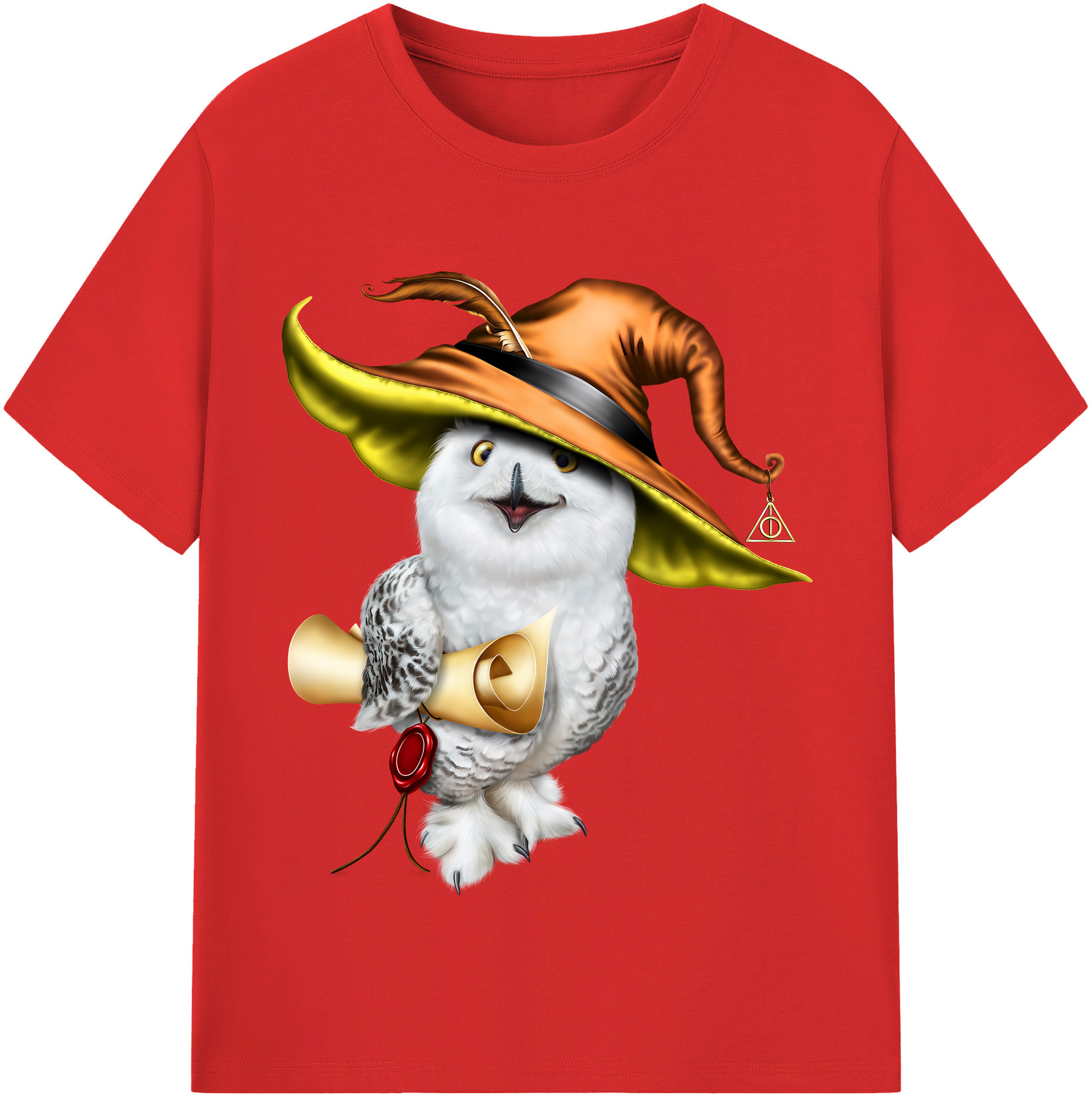 （画像用） Harry Potter ハリー・ポッターシリーズ 綿100％半袖Tシャツ（フロントプリント）
