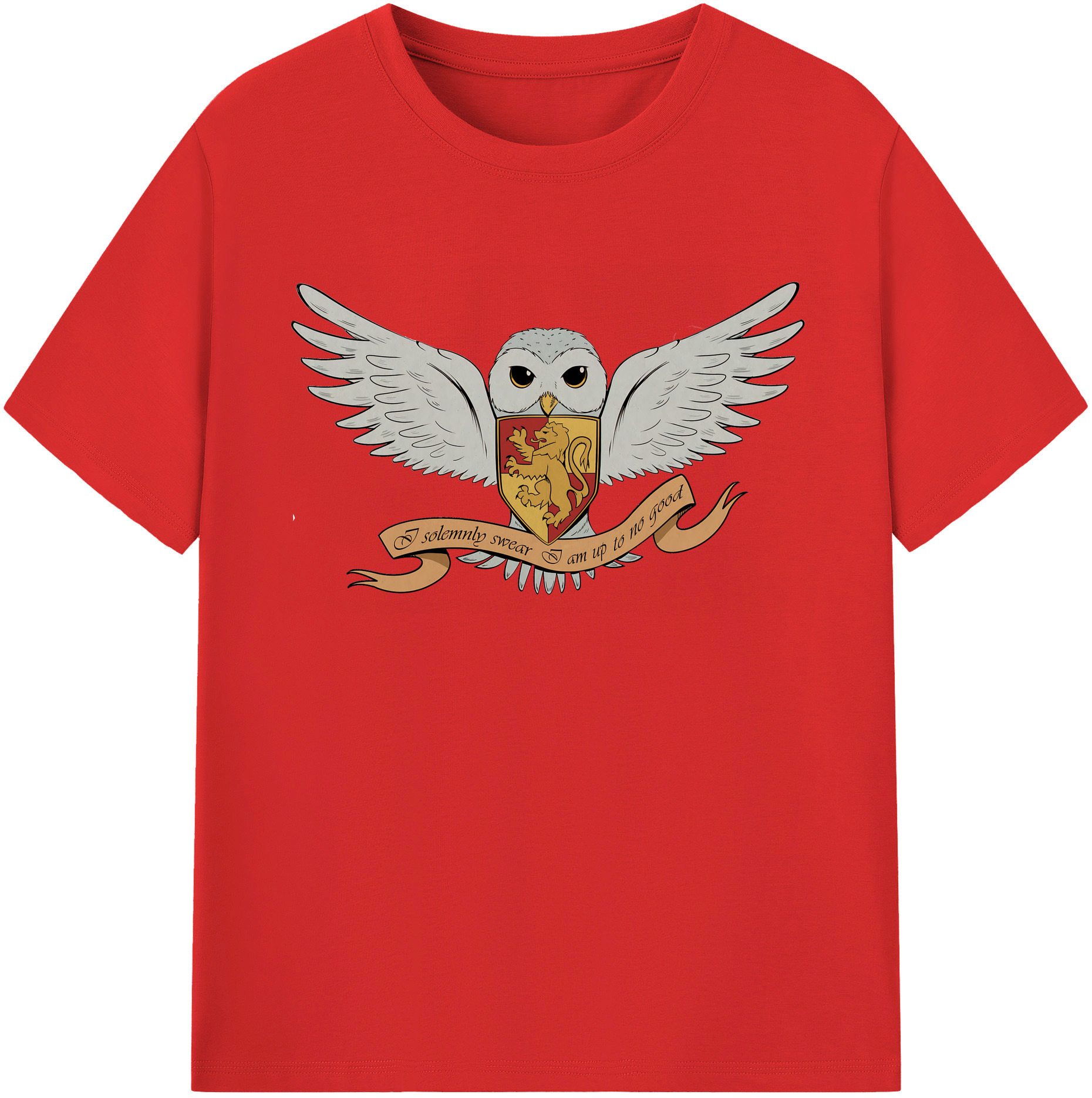 （画像用） Harry Potter ハリー・ポッターシリーズ 綿100％半袖Tシャツ（フロントプリント）