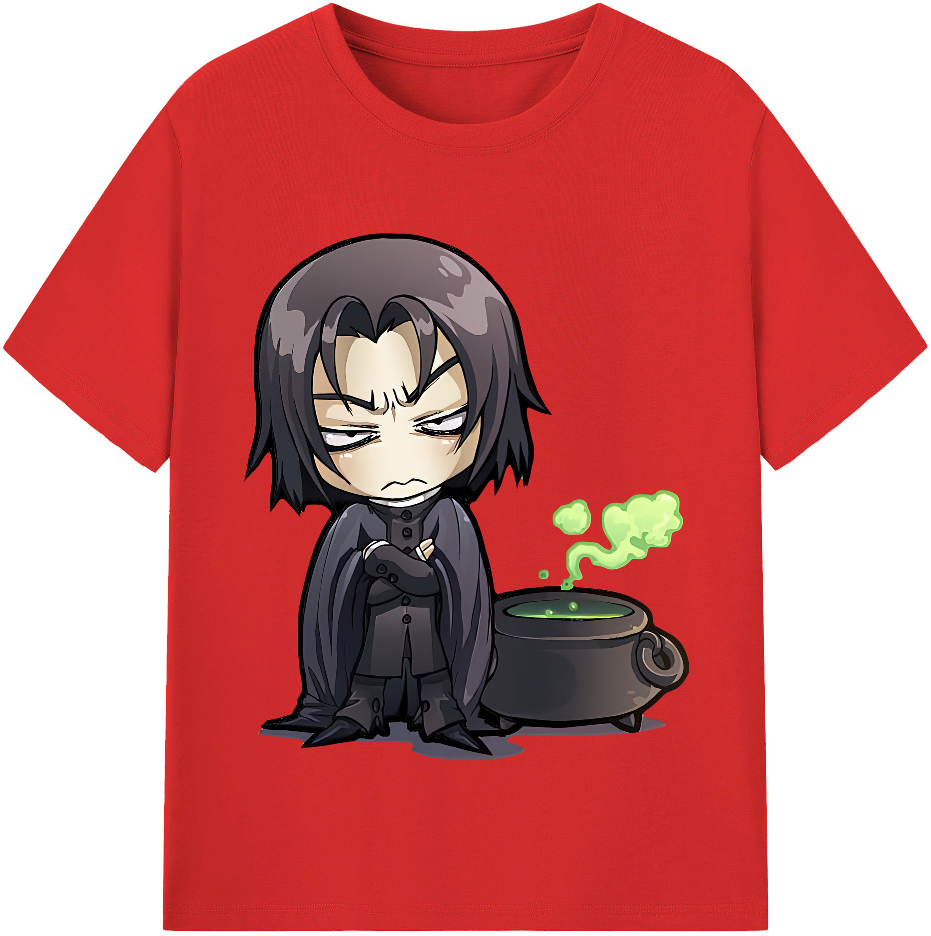 （画像用） Harry Potter ハリー・ポッターシリーズ 綿100％半袖Tシャツ（フロントプリント）
