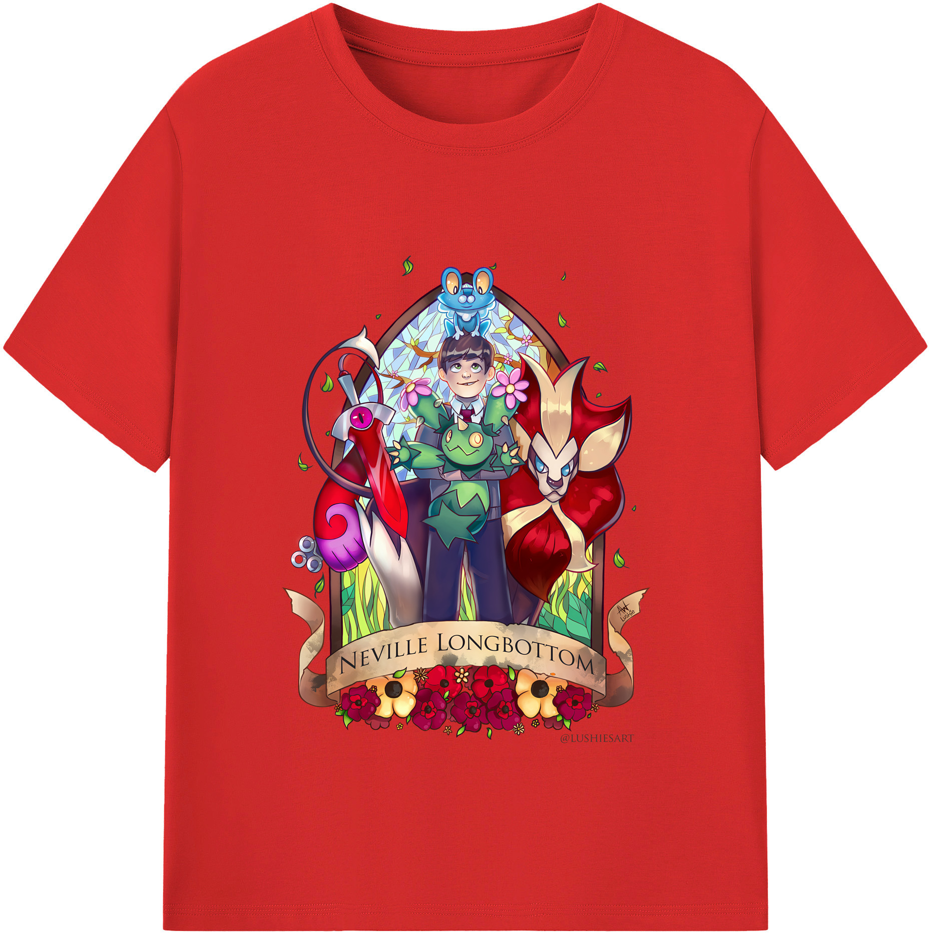 （画像用） Harry Potter ハリー・ポッターシリーズ 綿100％半袖Tシャツ（フロントプリント）