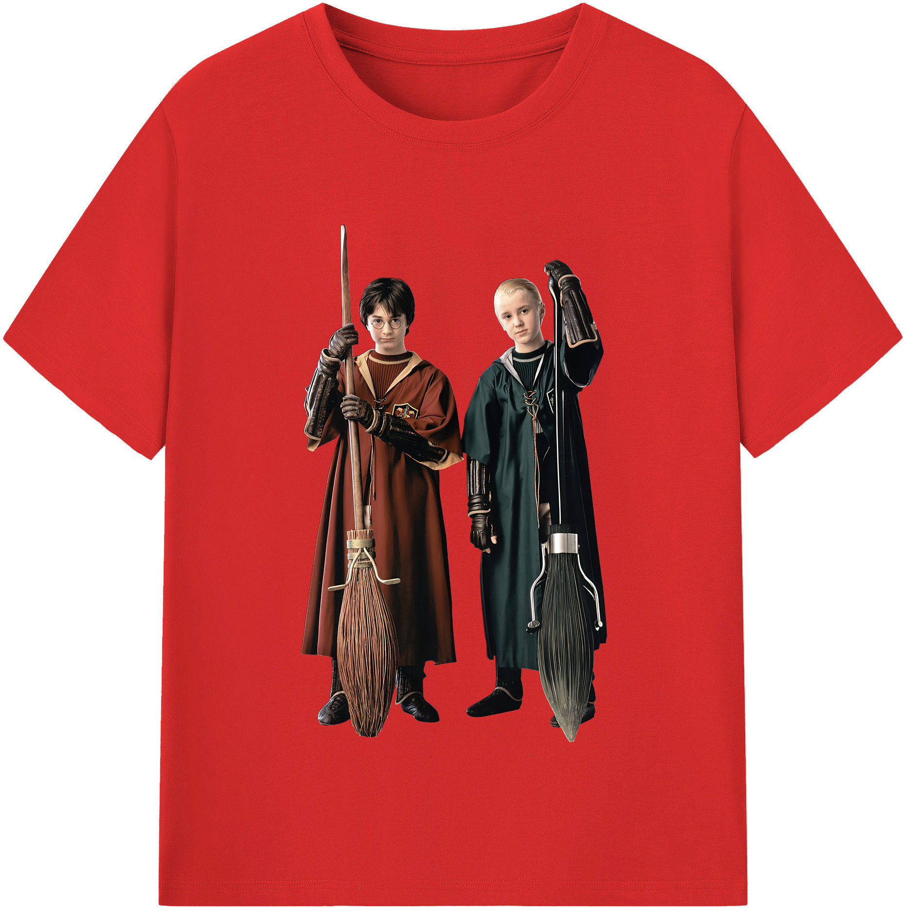 （画像用） Harry Potter ハリー・ポッターシリーズ 綿100％半袖Tシャツ（フロントプリント）
