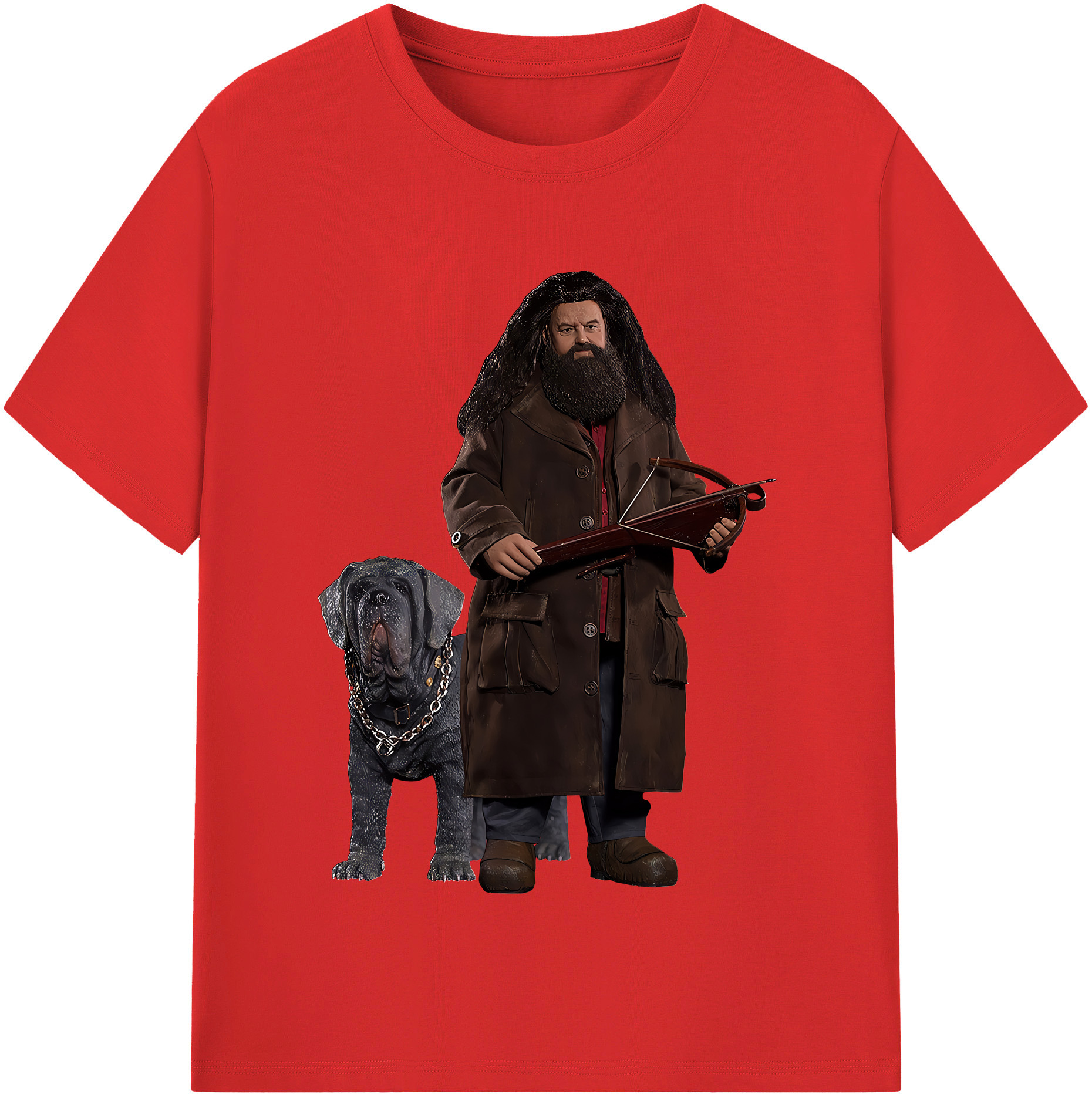 （画像用） Harry Potter ハリー・ポッターシリーズ 綿100％半袖Tシャツ（フロントプリント）
