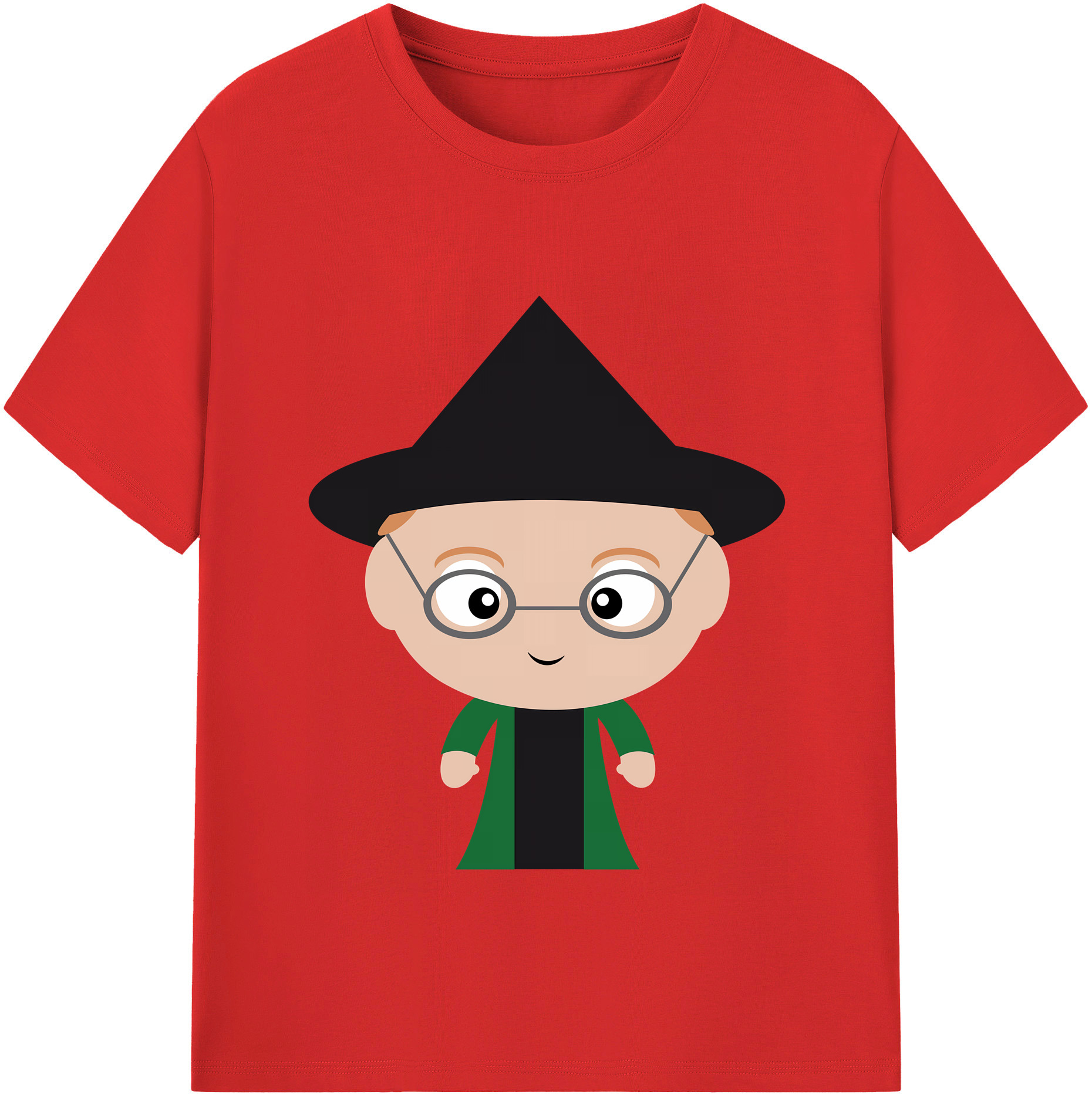 （画像用） Harry Potter ハリー・ポッターシリーズ 綿100％半袖Tシャツ（フロントプリント）