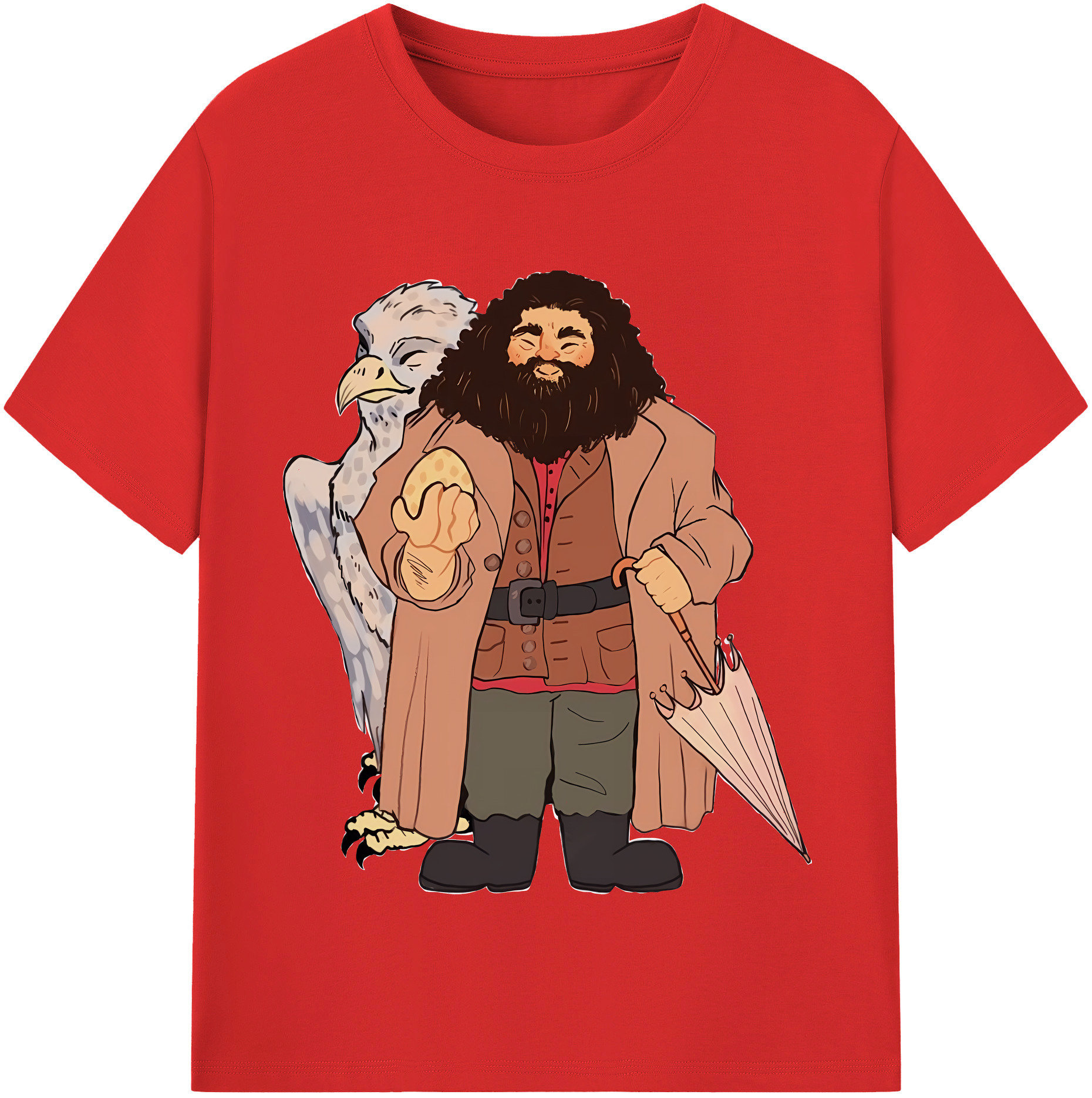 （画像用） Harry Potter ハリー・ポッターシリーズ 綿100％半袖Tシャツ（フロントプリント）