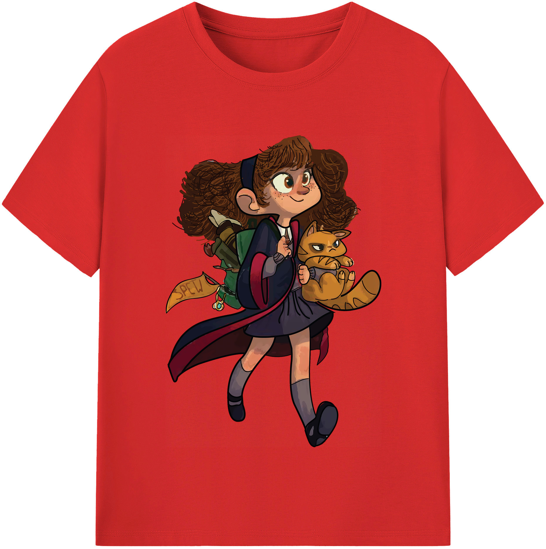 （画像用） Harry Potter ハリー・ポッターシリーズ 綿100％半袖Tシャツ（フロントプリント）