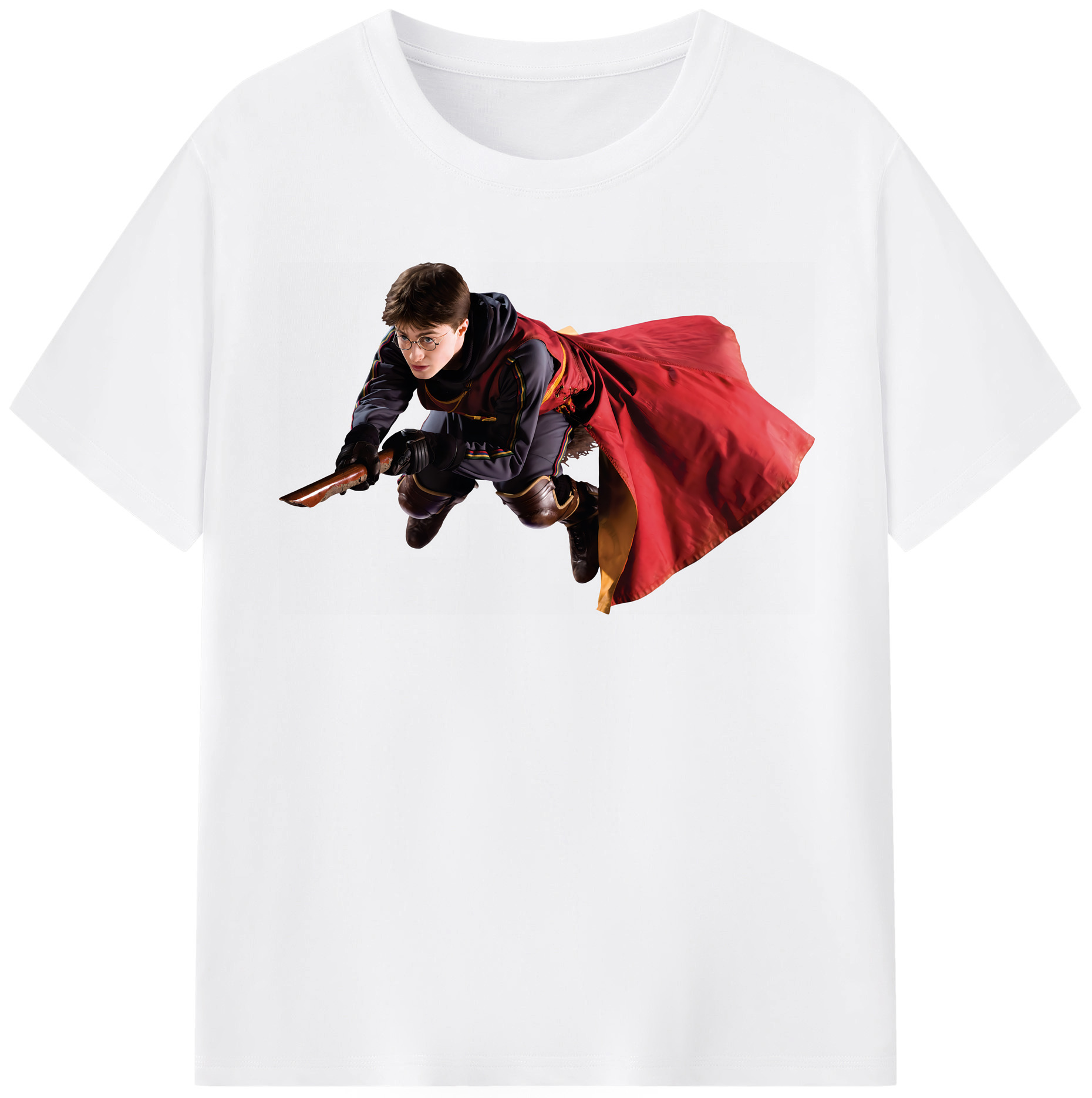 （画像用） Harry Potter ハリー・ポッターシリーズ 綿100％半袖Tシャツ（フロントプリント）