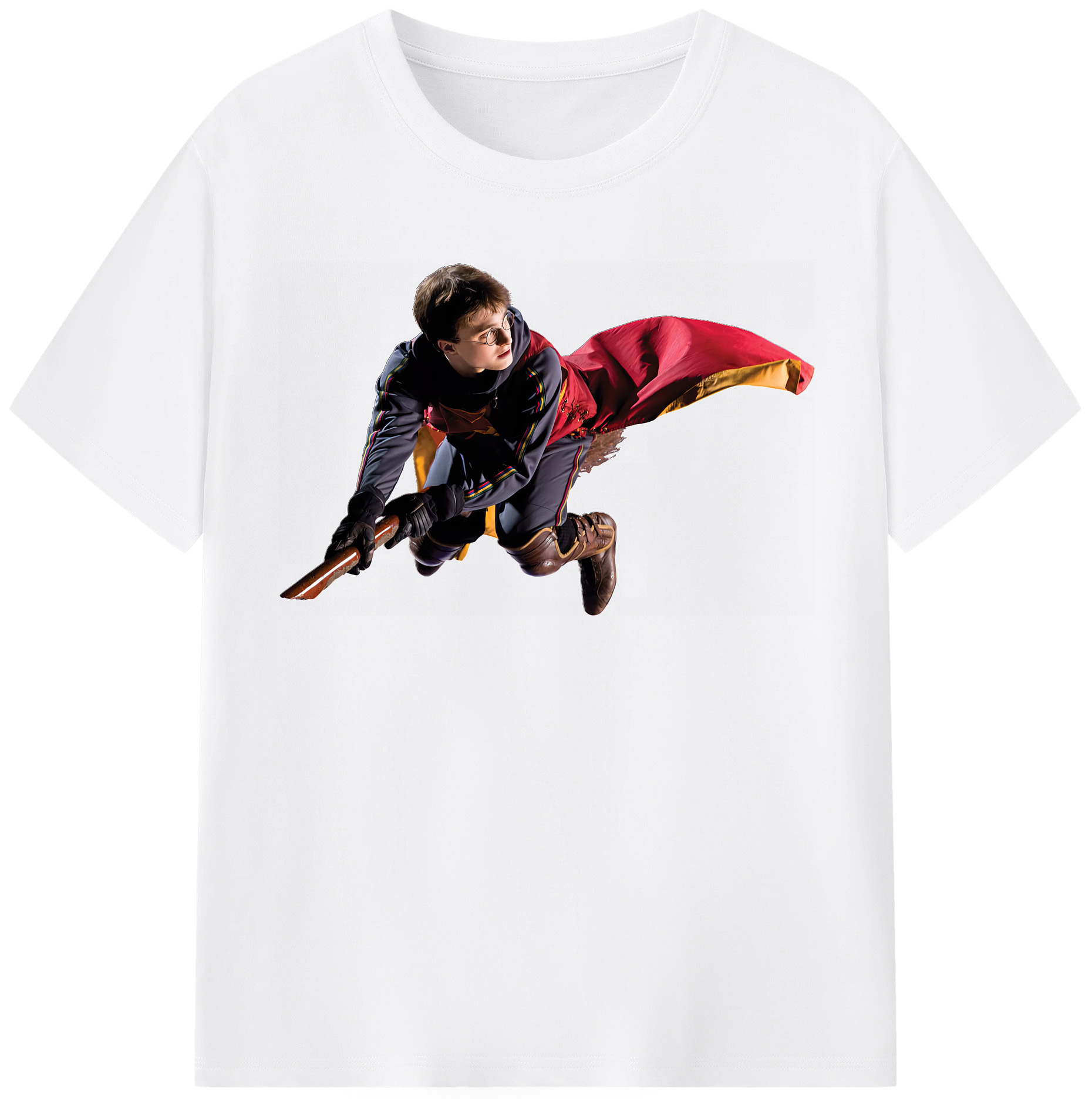 （画像用） Harry Potter ハリー・ポッターシリーズ 綿100％半袖Tシャツ（フロントプリント）