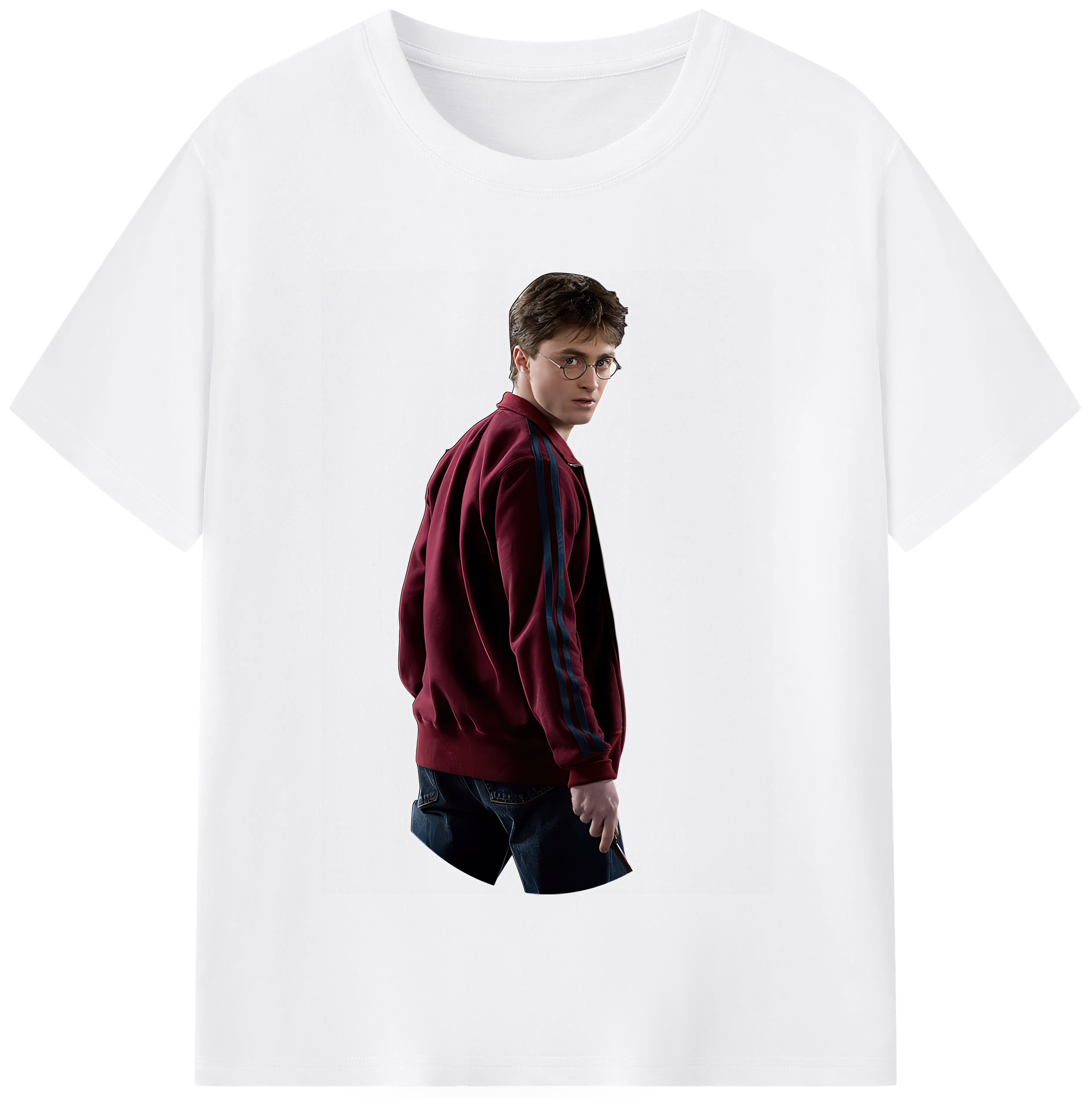 （画像用） Harry Potter ハリー・ポッターシリーズ 綿100％半袖Tシャツ（フロントプリント）
