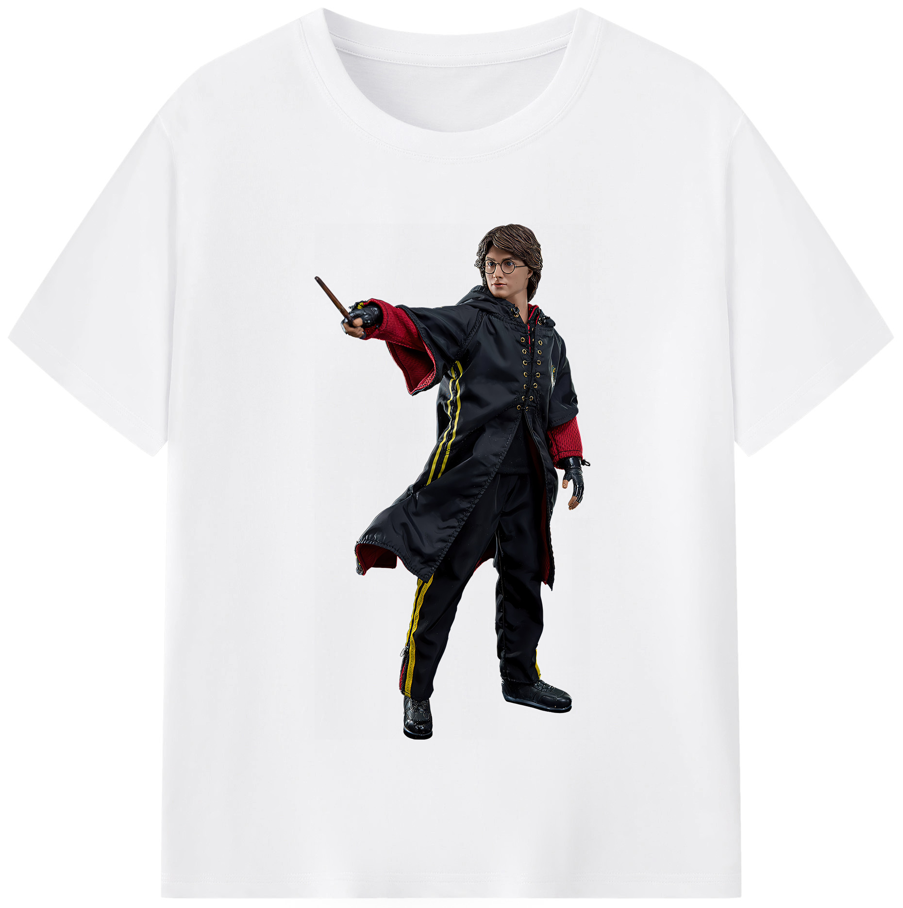 （画像用） Harry Potter ハリー・ポッターシリーズ 綿100％半袖Tシャツ（フロントプリント）