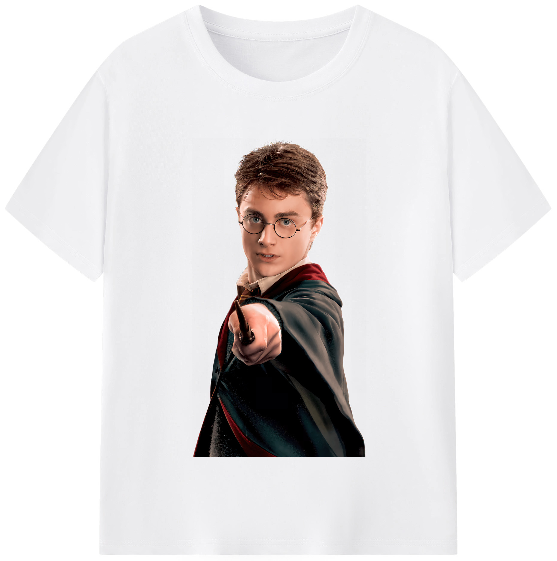 （画像用） Harry Potter ハリー・ポッターシリーズ 綿100％半袖Tシャツ（フロントプリント）
