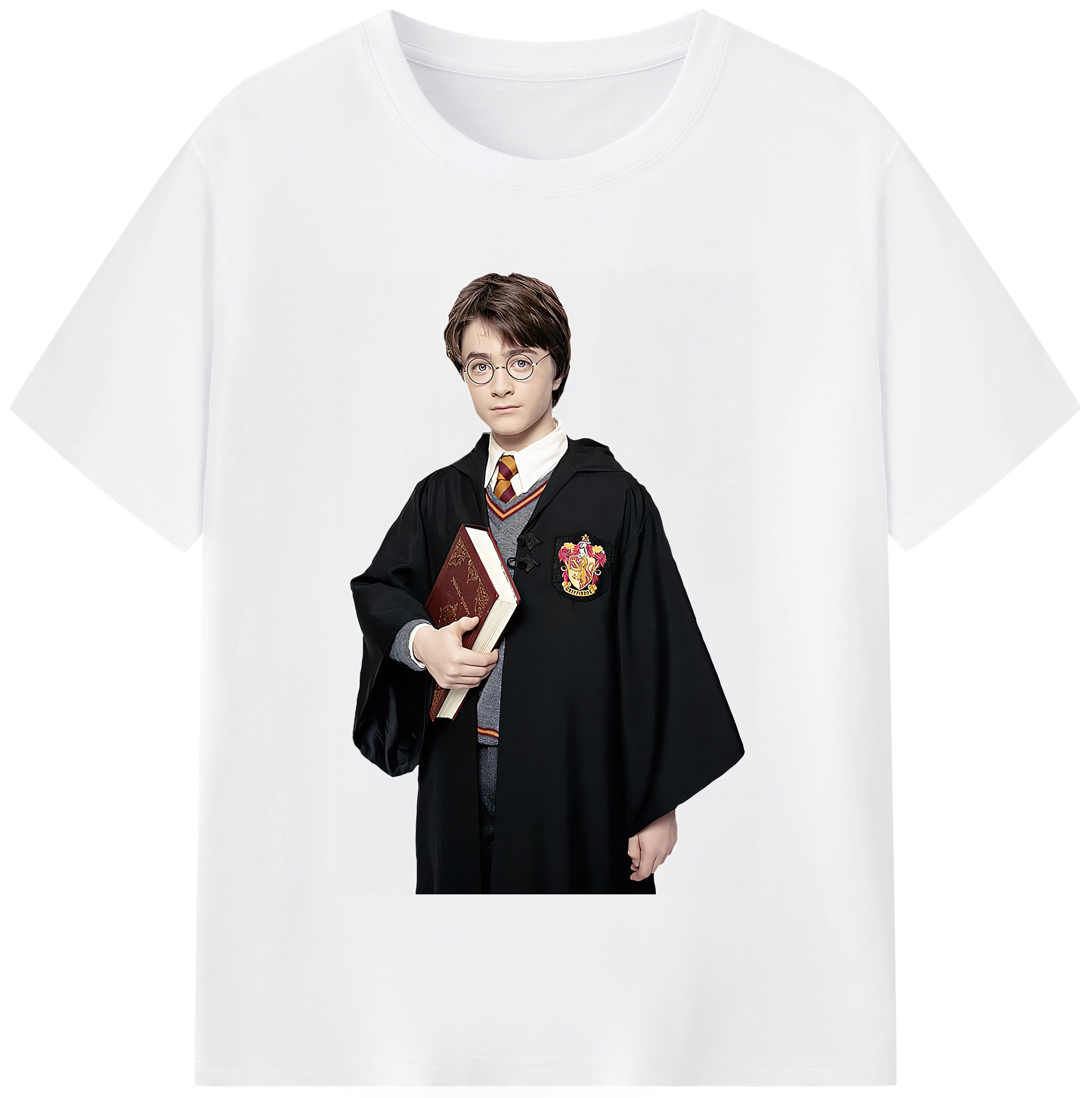 （画像用） Harry Potter ハリー・ポッターシリーズ 綿100％半袖Tシャツ（フロントプリント）