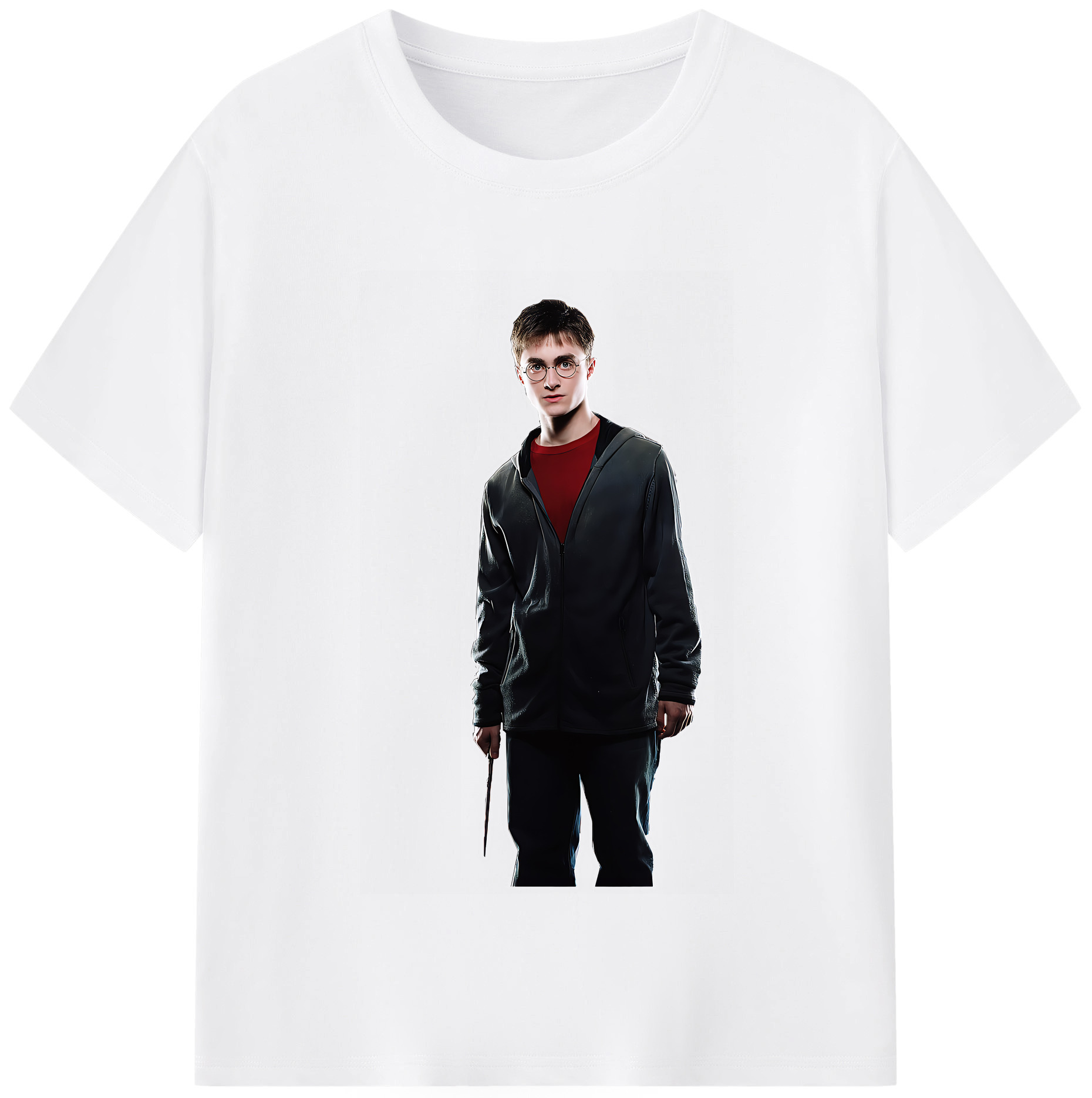 （画像用） Harry Potter ハリー・ポッターシリーズ 綿100％半袖Tシャツ（フロントプリント）