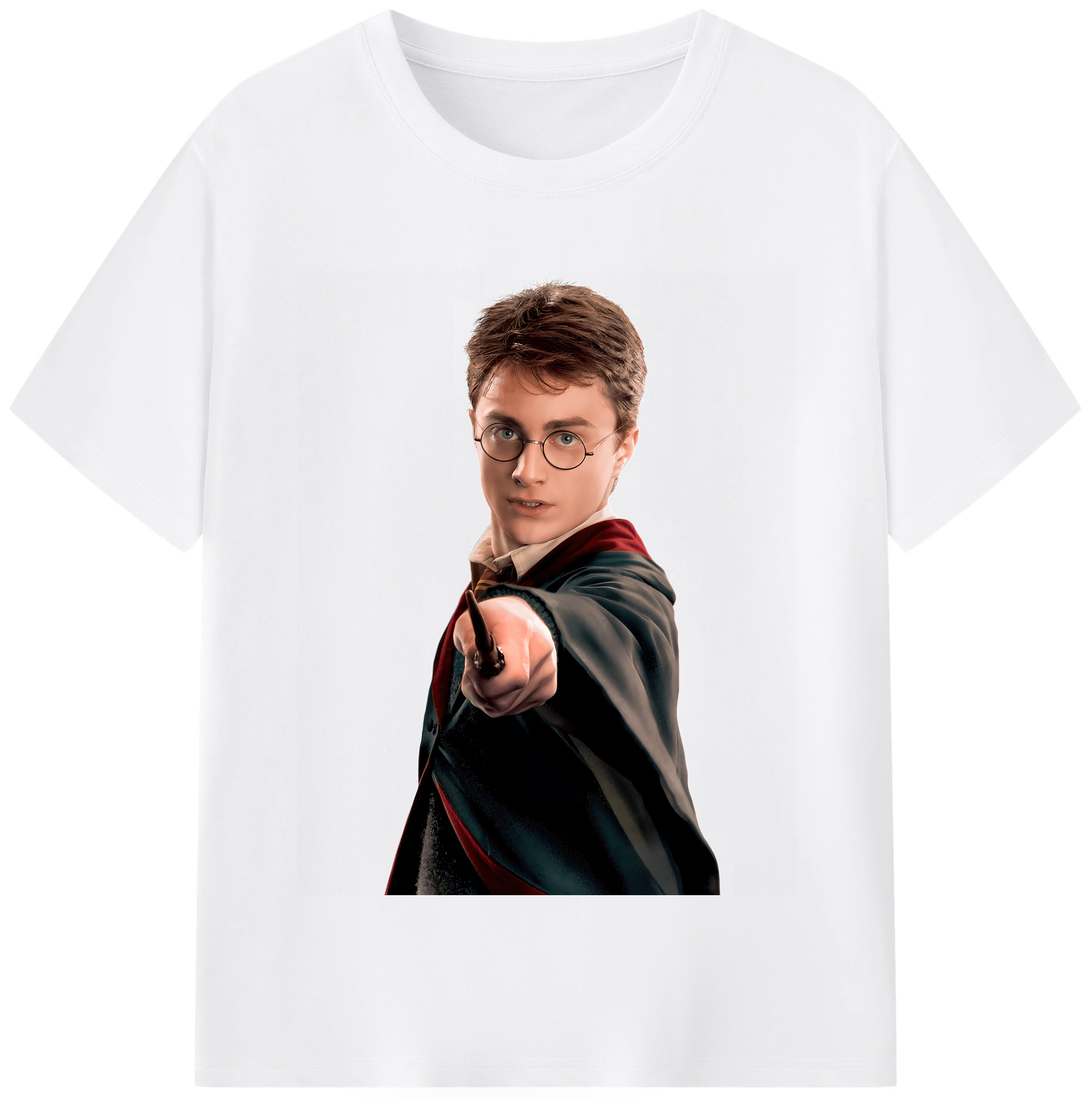 （画像用） Harry Potter ハリー・ポッターシリーズ 綿100％半袖Tシャツ（フロントプリント）