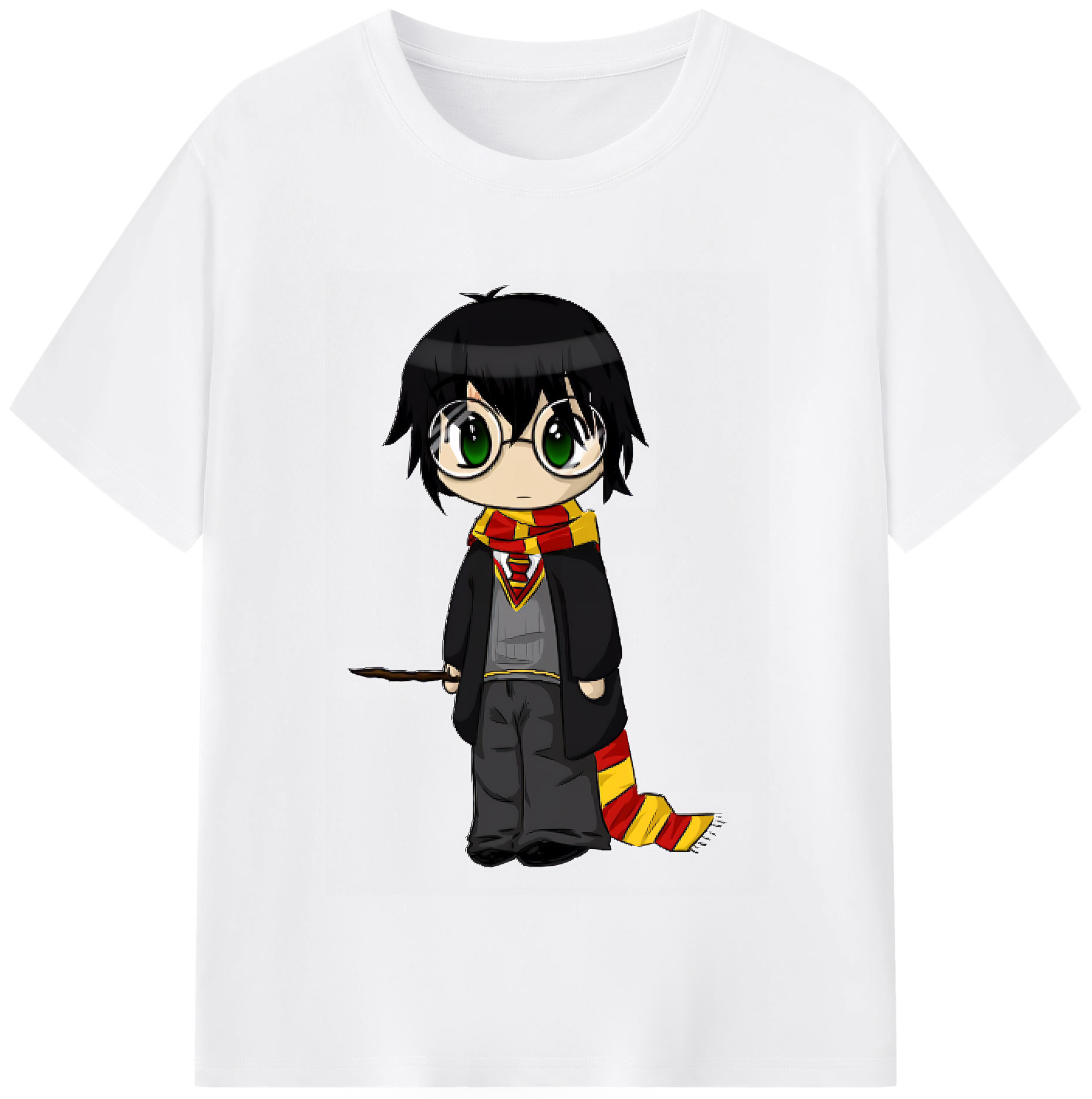 （画像用） Harry Potter ハリー・ポッターシリーズ 綿100％半袖Tシャツ（フロントプリント）