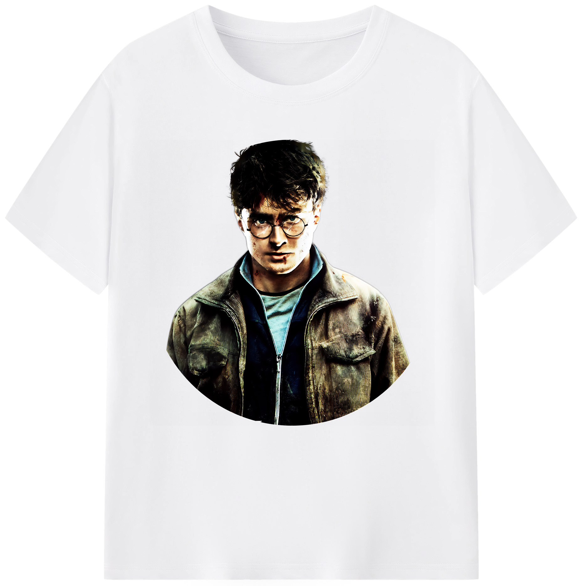 （画像用） Harry Potter ハリー・ポッターシリーズ 綿100％半袖Tシャツ（フロントプリント）