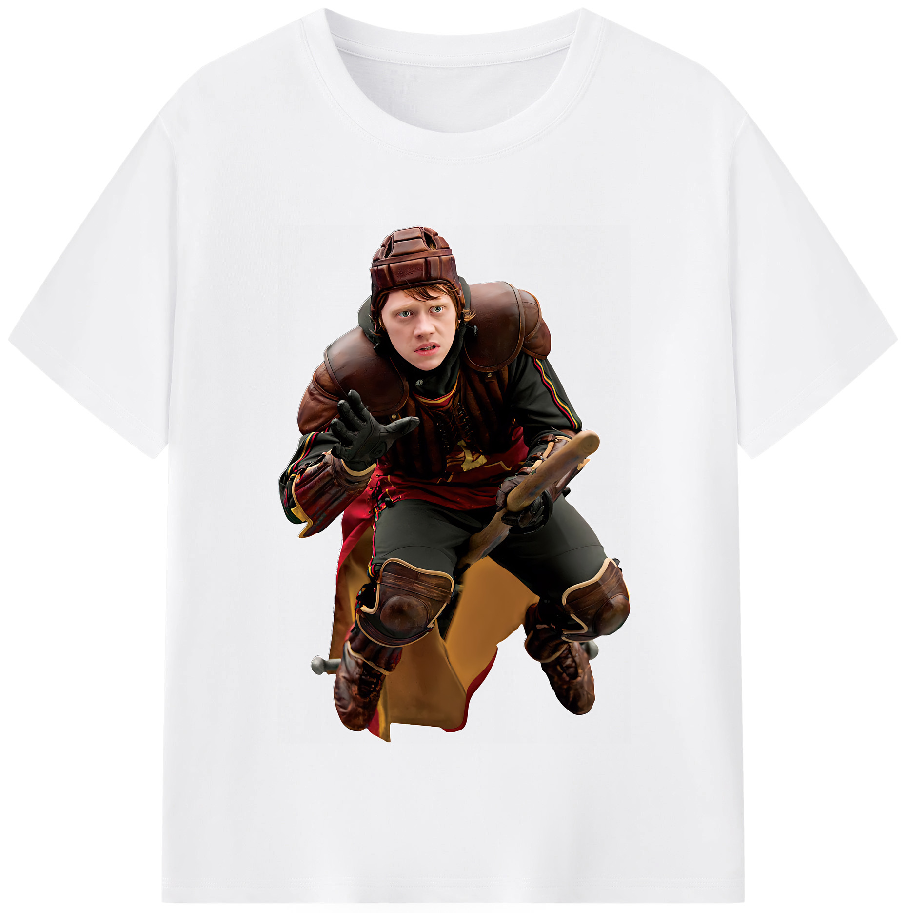 （画像用） Harry Potter ハリー・ポッターシリーズ 綿100％半袖Tシャツ（フロントプリント）
