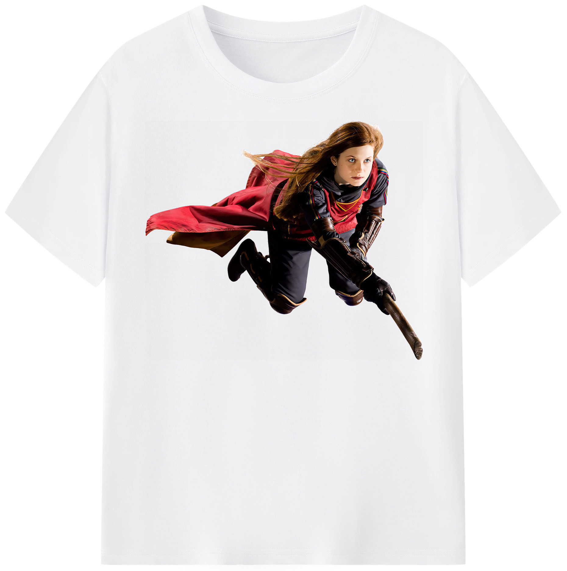 （画像用） Harry Potter ハリー・ポッターシリーズ 綿100％半袖Tシャツ（フロントプリント）
