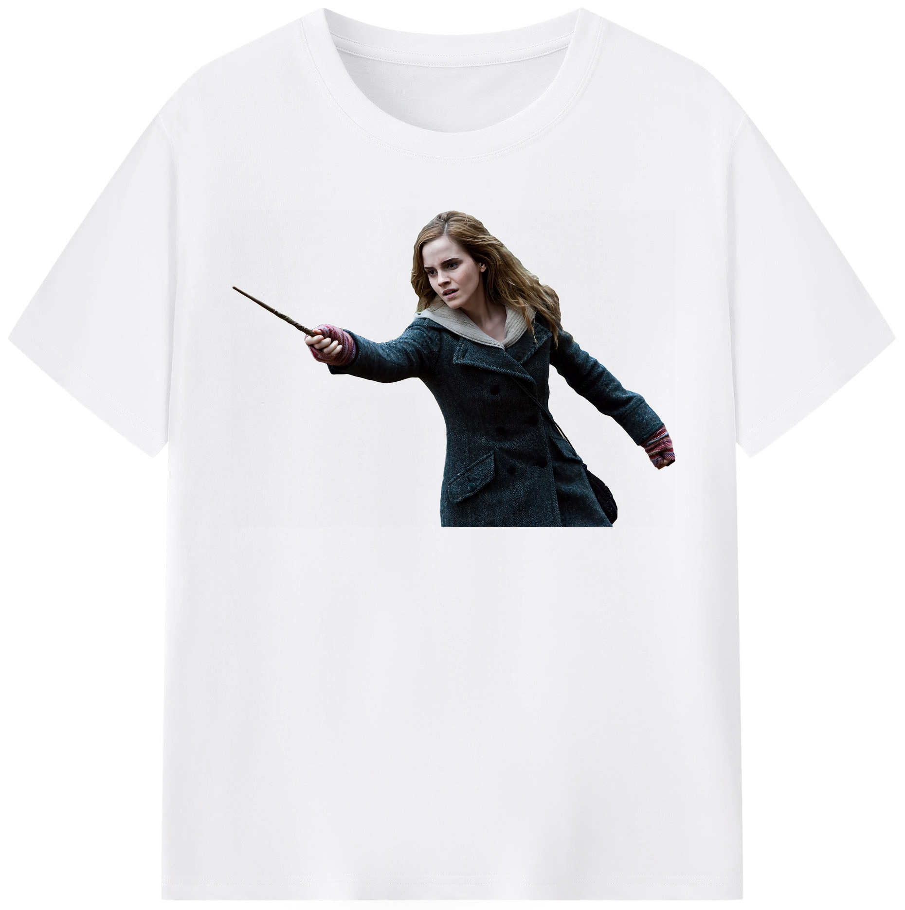 （画像用） Harry Potter ハリー・ポッターシリーズ 綿100％半袖Tシャツ（フロントプリント）