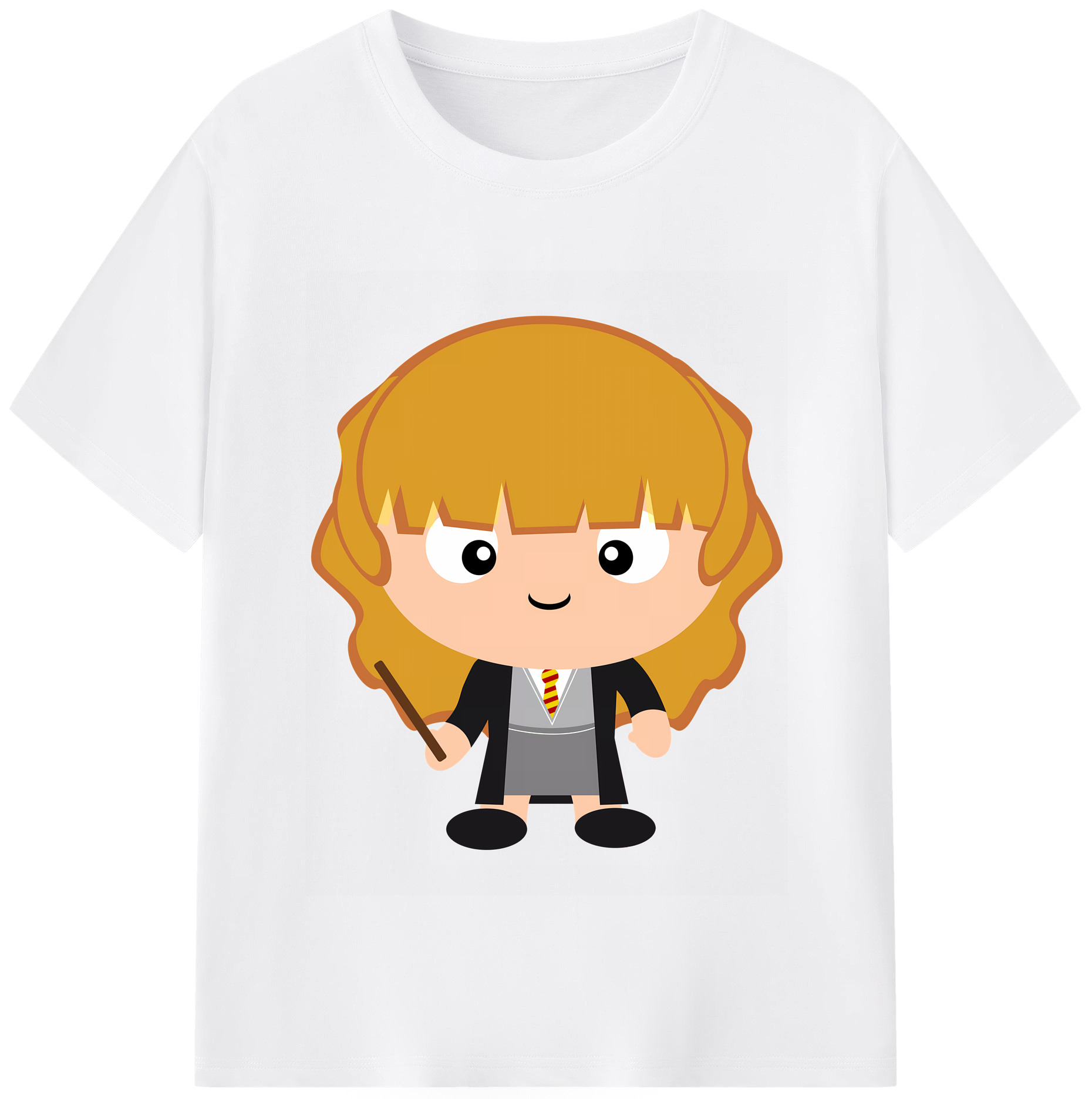 （画像用） Harry Potter ハリー・ポッターシリーズ 綿100％半袖Tシャツ（フロントプリント）