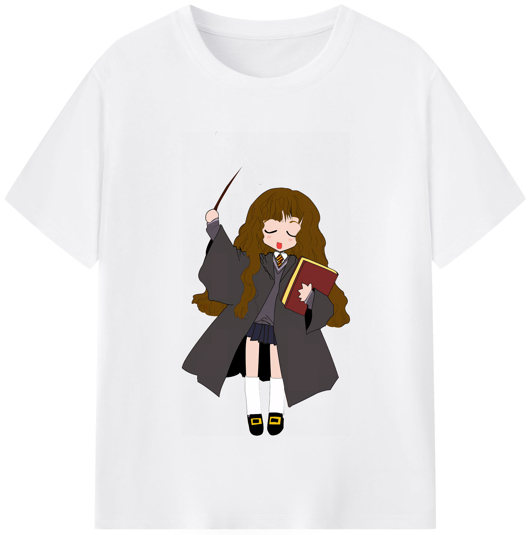 （画像用） Harry Potter ハリー・ポッターシリーズ 綿100％半袖Tシャツ（フロントプリント）