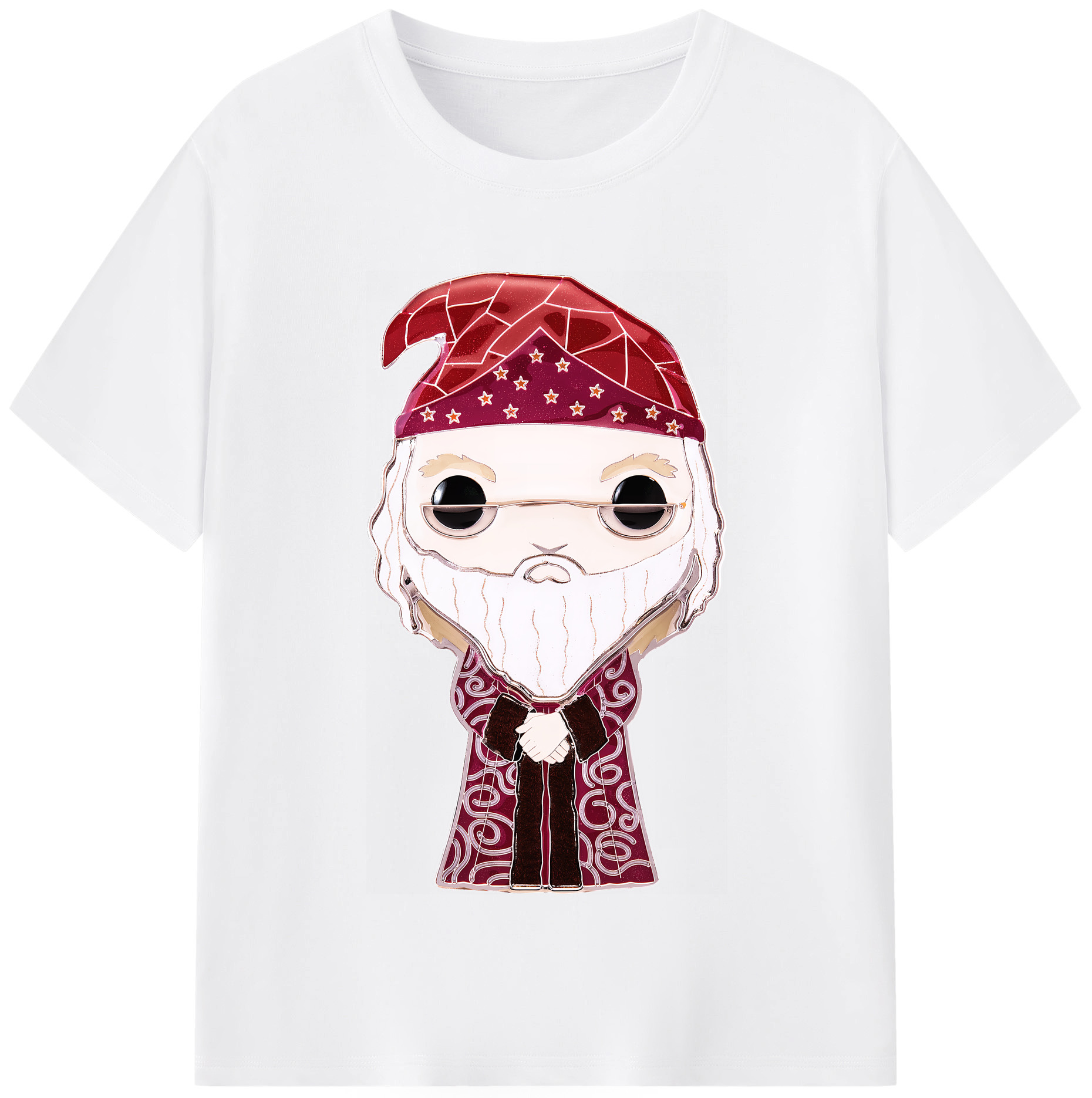 （画像用） Harry Potter ハリー・ポッターシリーズ 綿100％半袖Tシャツ（フロントプリント）