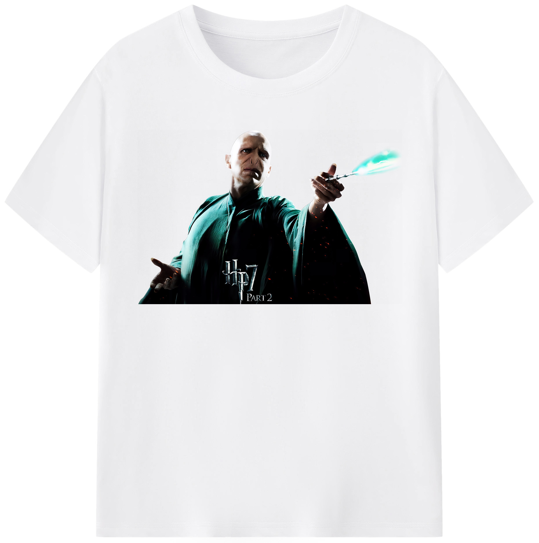 （画像用） Harry Potter ハリー・ポッターシリーズ 綿100％半袖Tシャツ（フロントプリント）