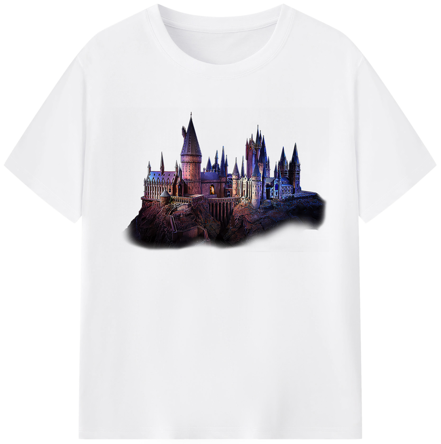 （画像用） Harry Potter ハリー・ポッターシリーズ 綿100％半袖Tシャツ（フロントプリント）