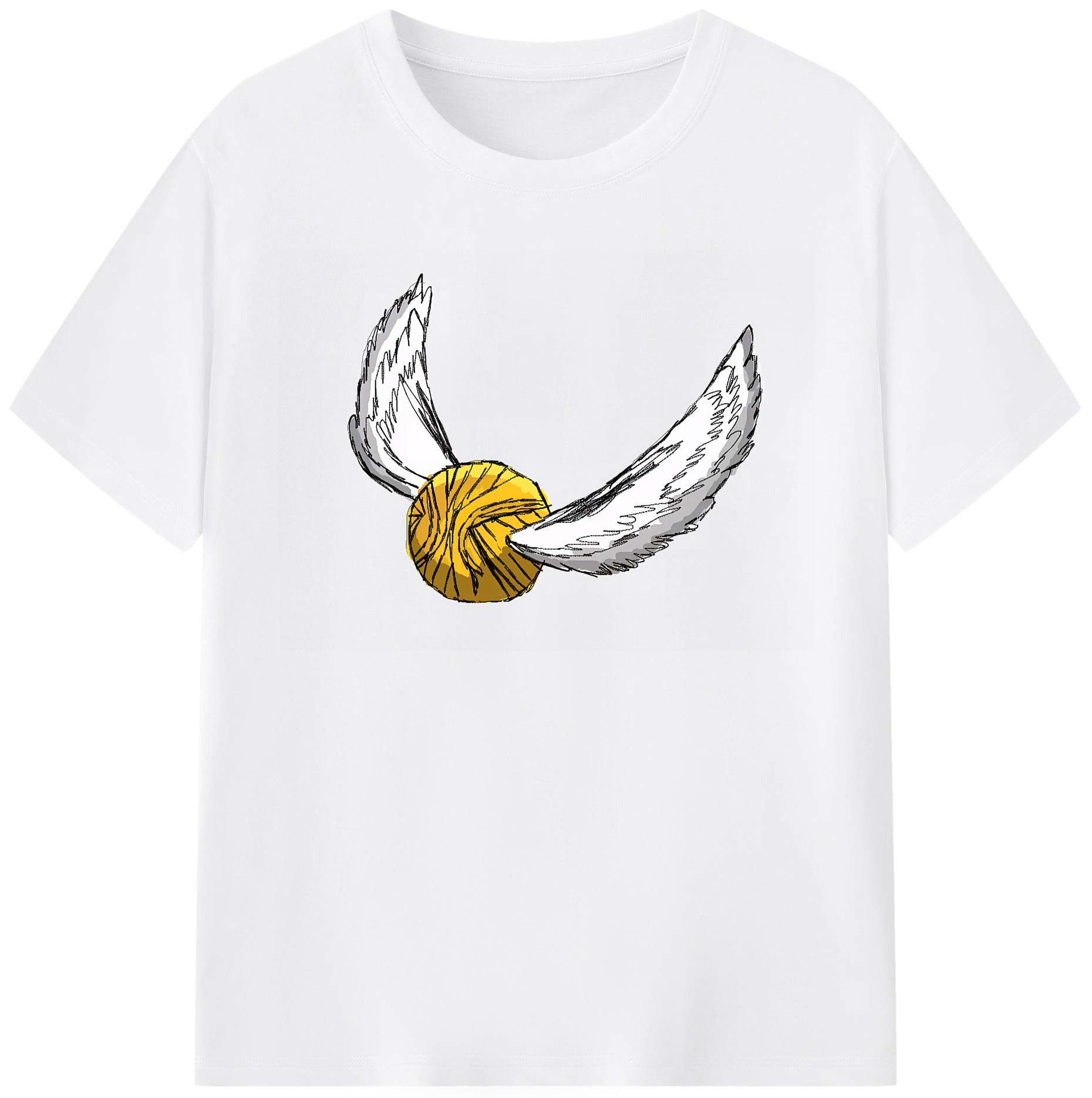 （画像用） Harry Potter ハリー・ポッターシリーズ 綿100％半袖Tシャツ（フロントプリント）