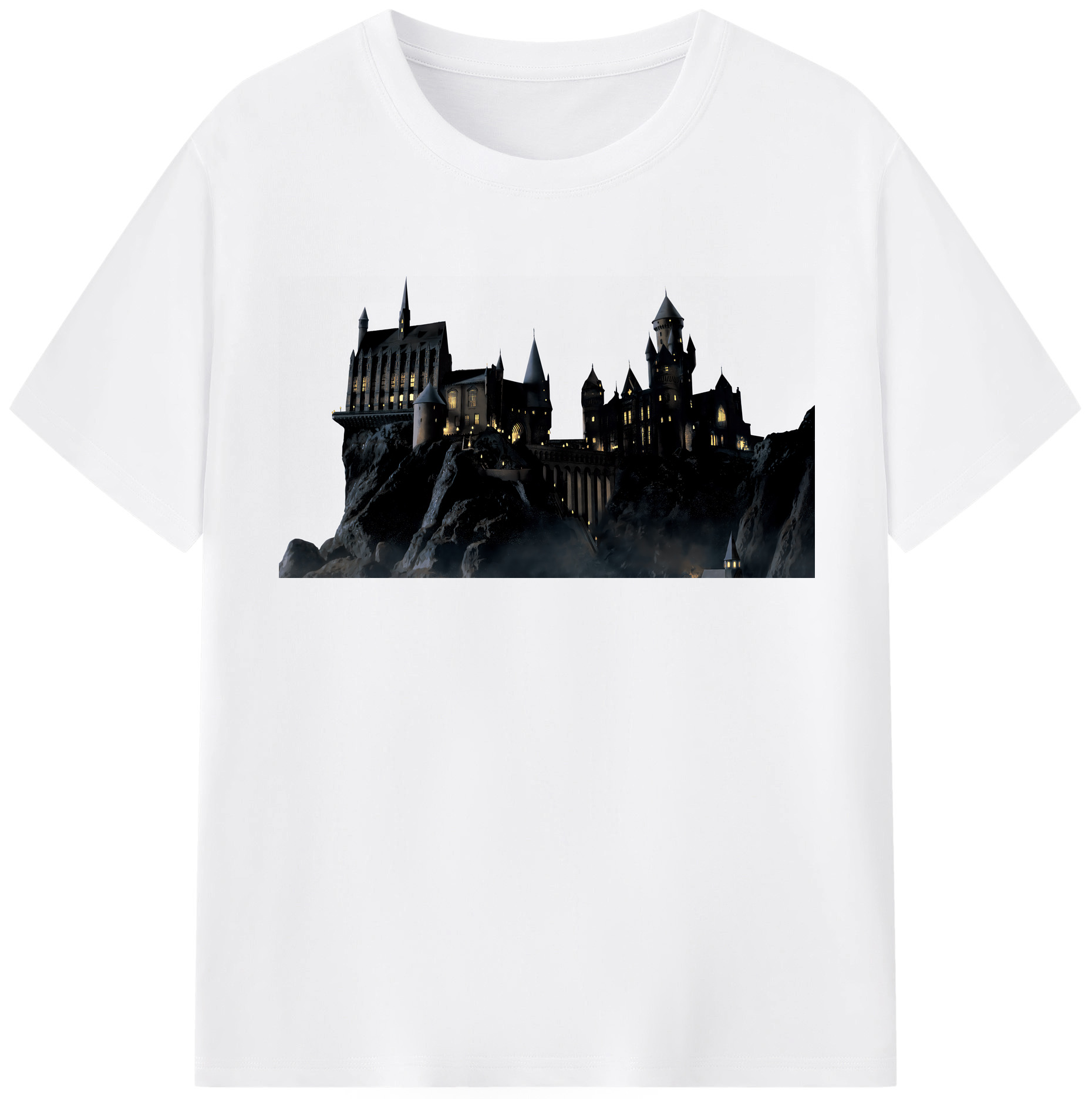 （画像用） Harry Potter ハリー・ポッターシリーズ 綿100％半袖Tシャツ（フロントプリント）