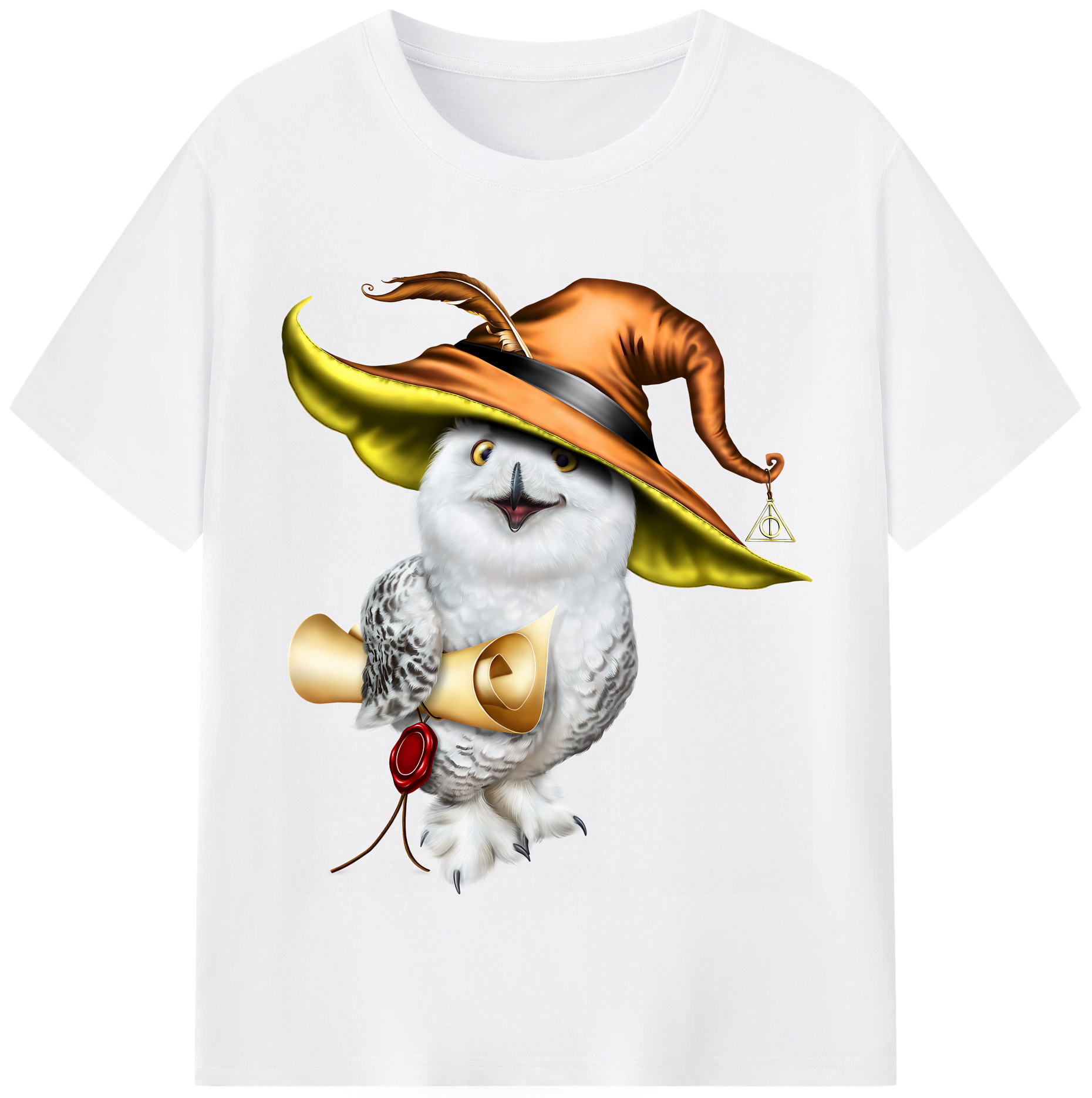 （画像用） Harry Potter ハリー・ポッターシリーズ 綿100％半袖Tシャツ（フロントプリント）