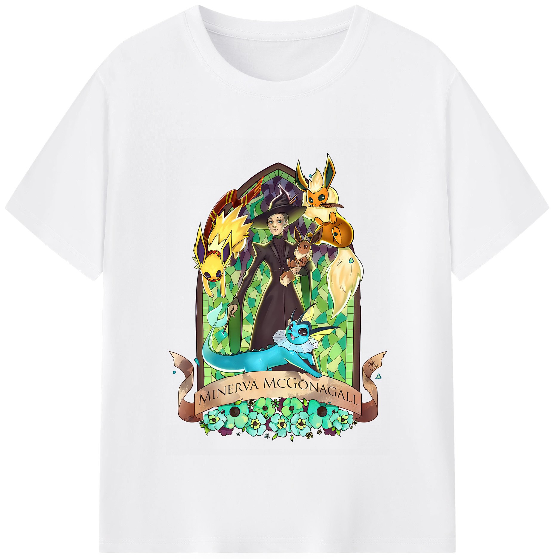 （画像用） Harry Potter ハリー・ポッターシリーズ 綿100％半袖Tシャツ（フロントプリント）