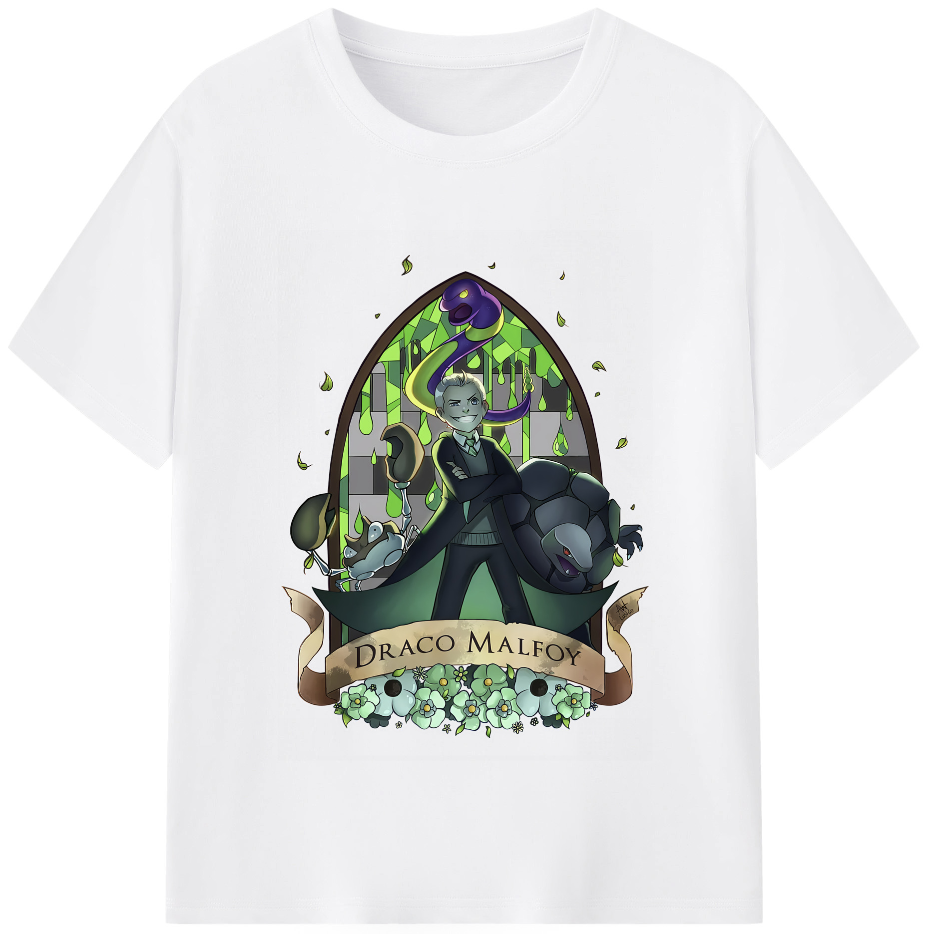 （画像用） Harry Potter ハリー・ポッターシリーズ 綿100％半袖Tシャツ（フロントプリント）