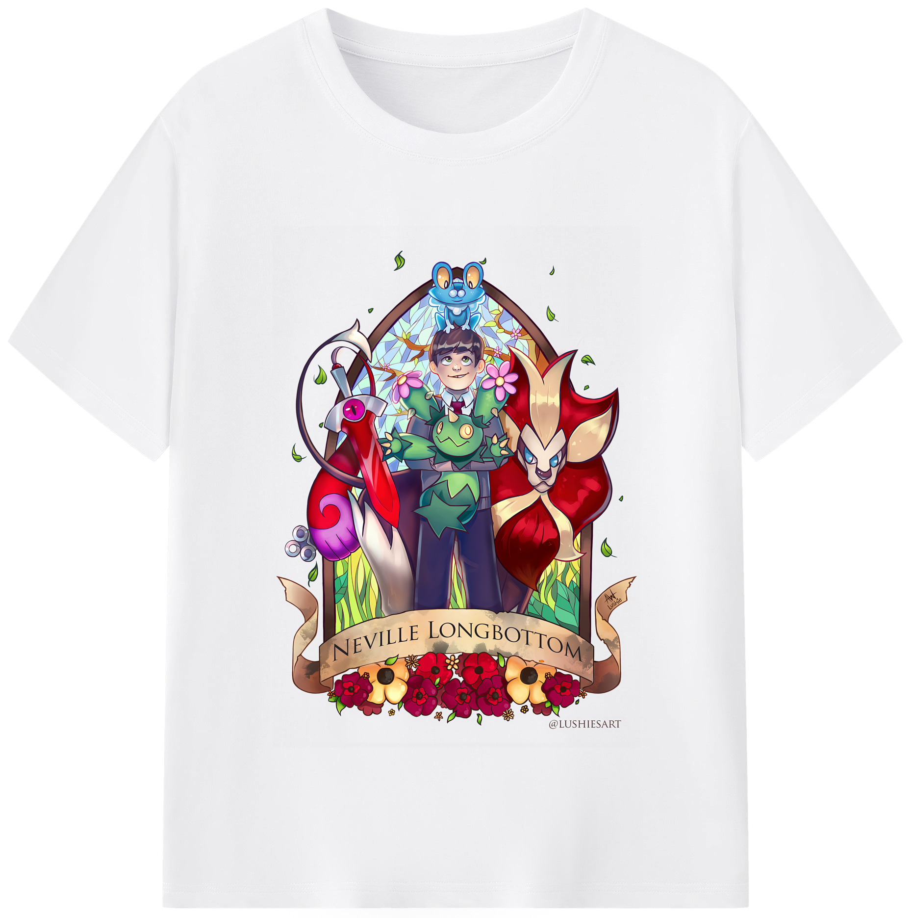 （画像用） Harry Potter ハリー・ポッターシリーズ 綿100％半袖Tシャツ（フロントプリント）