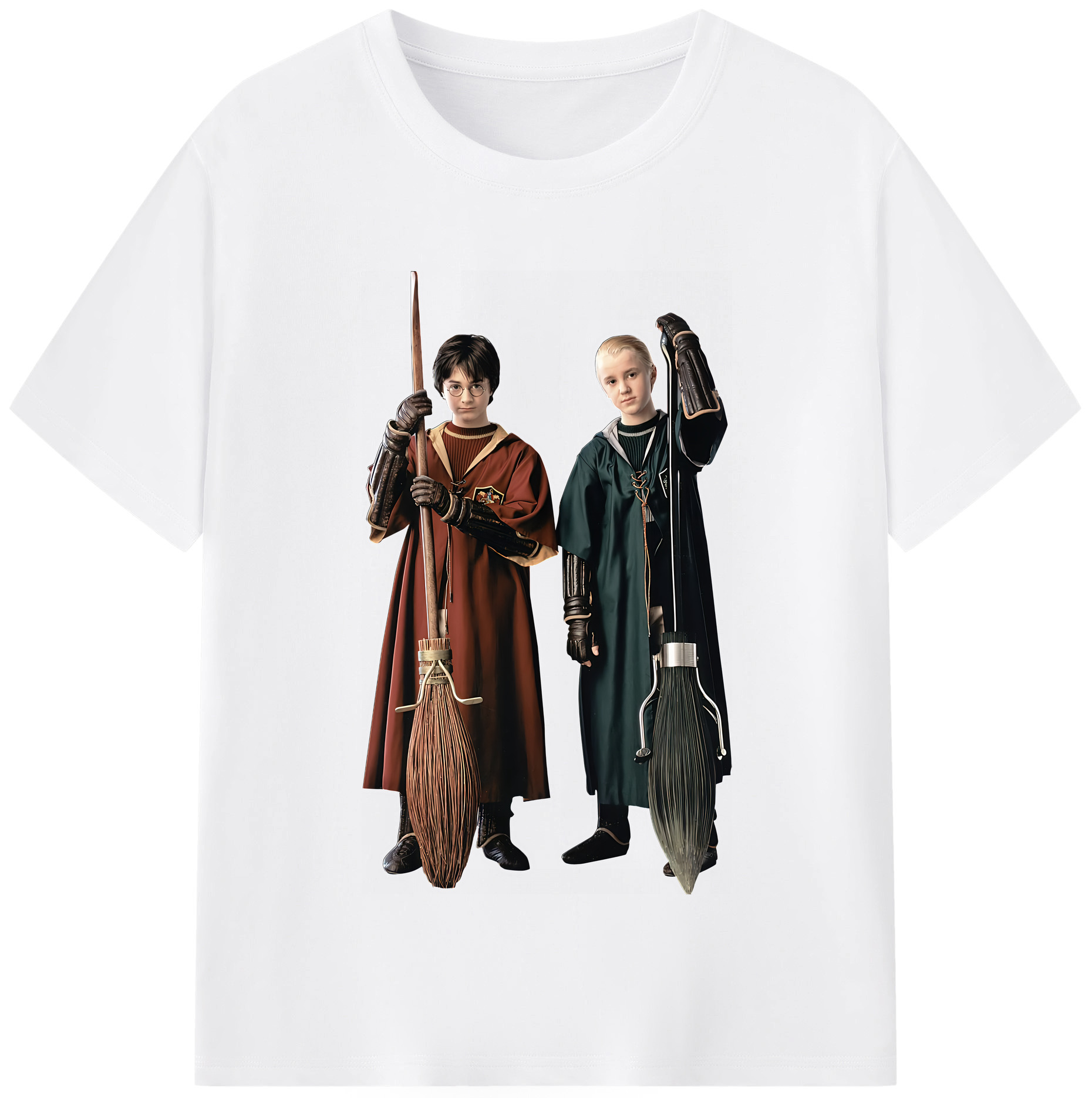 （画像用） Harry Potter ハリー・ポッターシリーズ 綿100％半袖Tシャツ（フロントプリント）
