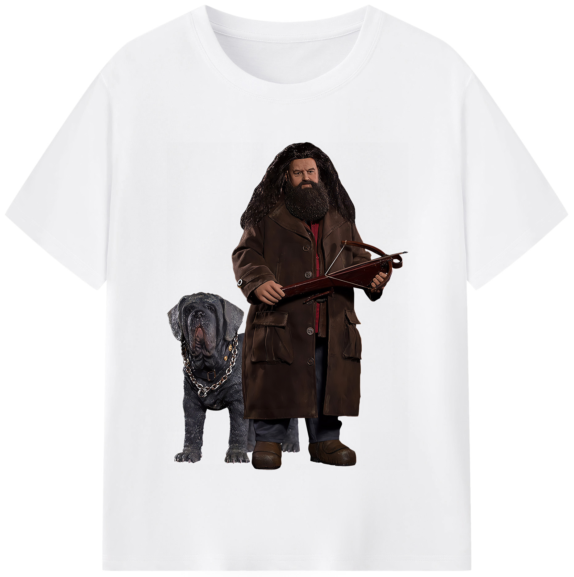 （画像用） Harry Potter ハリー・ポッターシリーズ 綿100％半袖Tシャツ（フロントプリント）