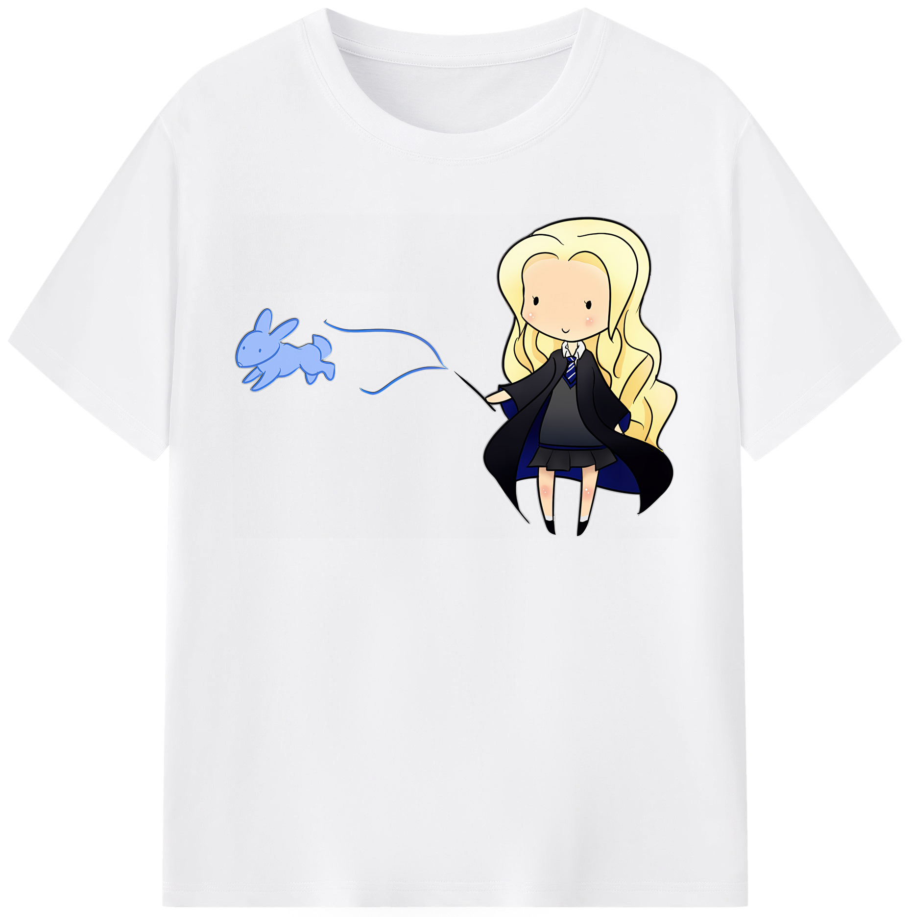 （画像用） Harry Potter ハリー・ポッターシリーズ 綿100％半袖Tシャツ（フロントプリント）