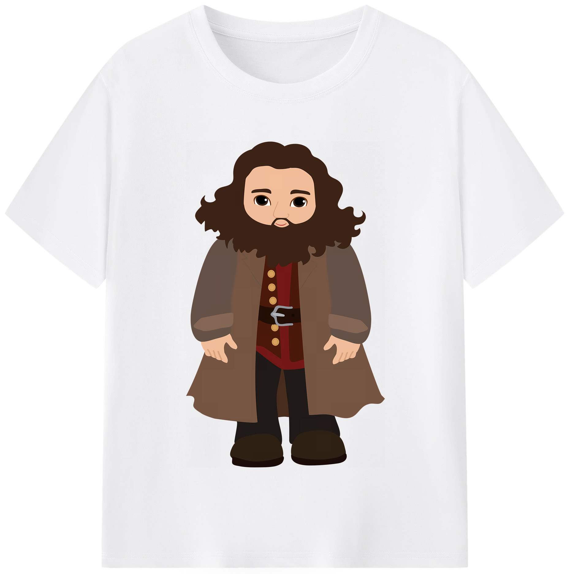 （画像用） Harry Potter ハリー・ポッターシリーズ 綿100％半袖Tシャツ（フロントプリント）