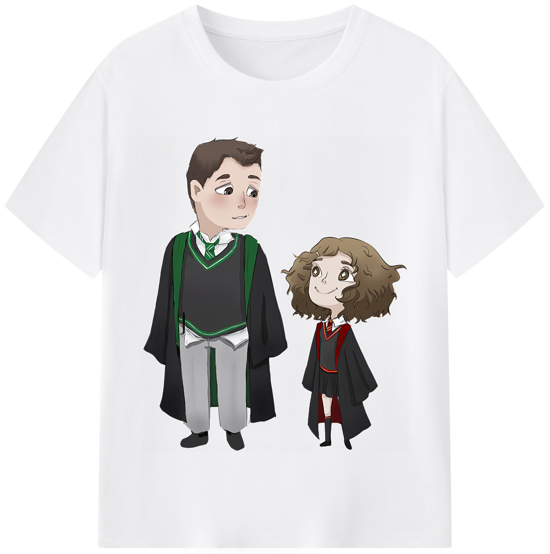（画像用） Harry Potter ハリー・ポッターシリーズ 綿100％半袖Tシャツ（フロントプリント）