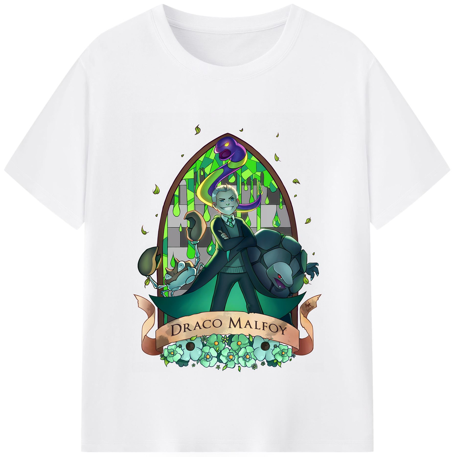 （画像用） Harry Potter ハリー・ポッターシリーズ 綿100％半袖Tシャツ（フロントプリント）