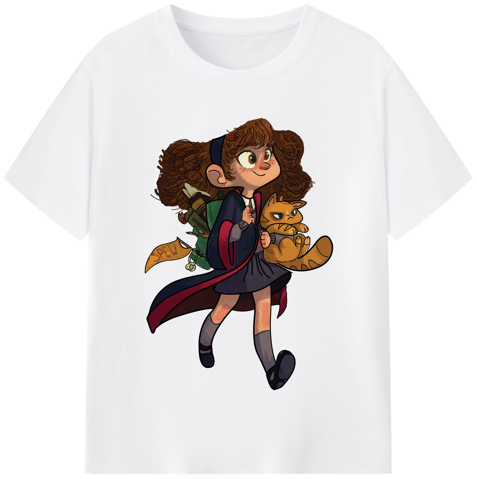 （画像用） Harry Potter ハリー・ポッターシリーズ 綿100％半袖Tシャツ（フロントプリント）