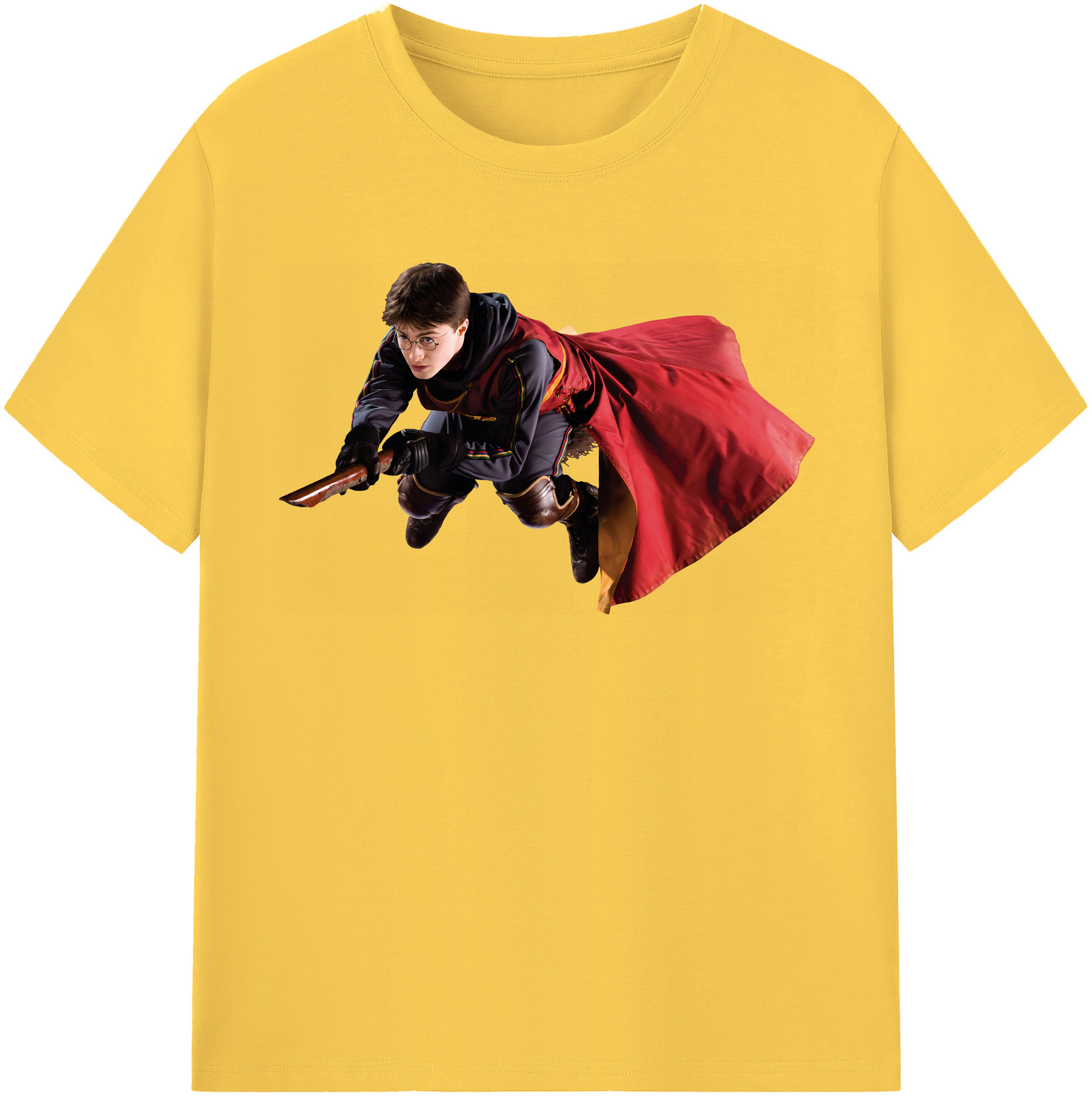 （画像用） Harry Potter ハリー・ポッターシリーズ 綿100％半袖Tシャツ（フロントプリント）