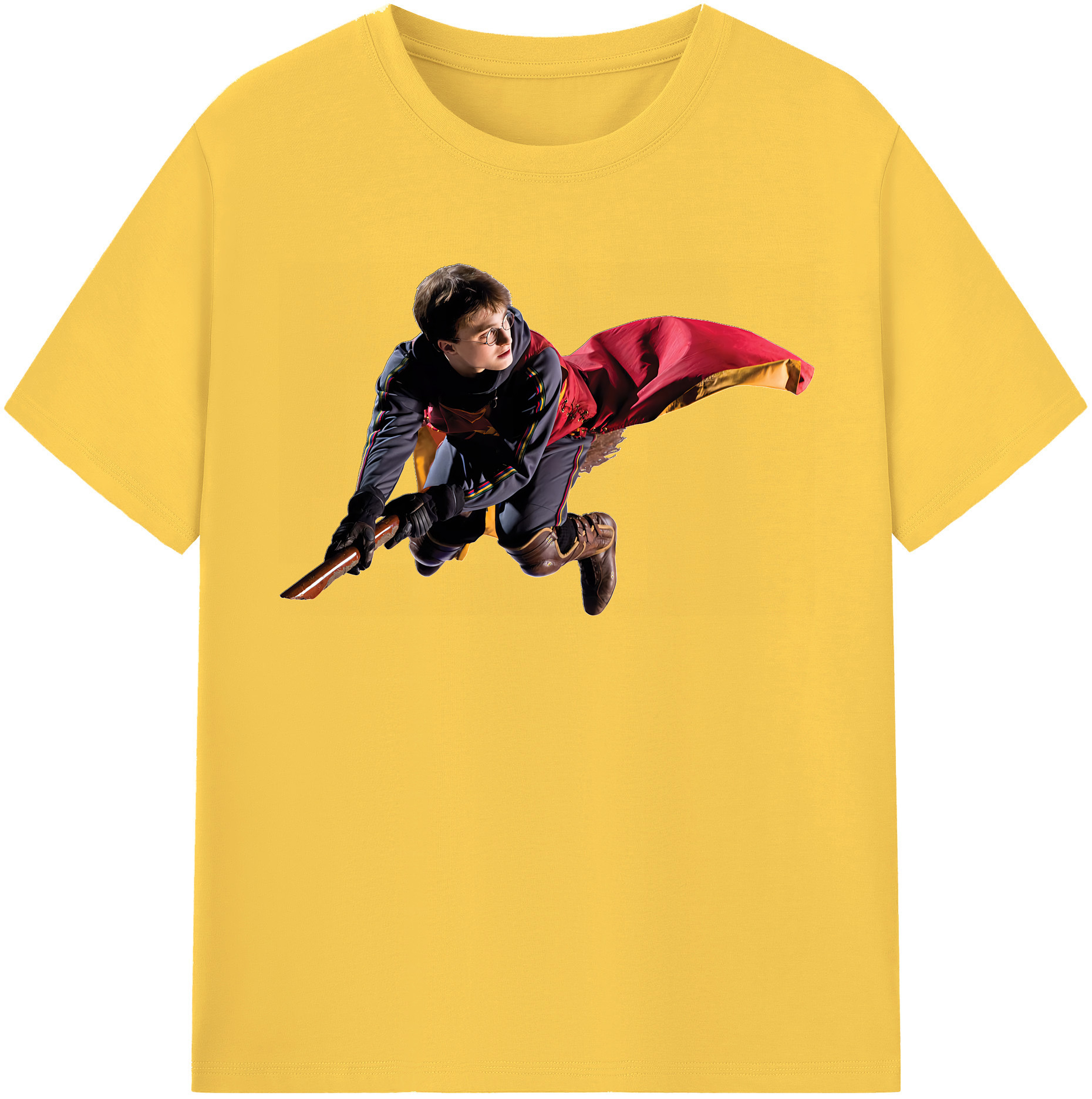 （画像用） Harry Potter ハリー・ポッターシリーズ 綿100％半袖Tシャツ（フロントプリント）