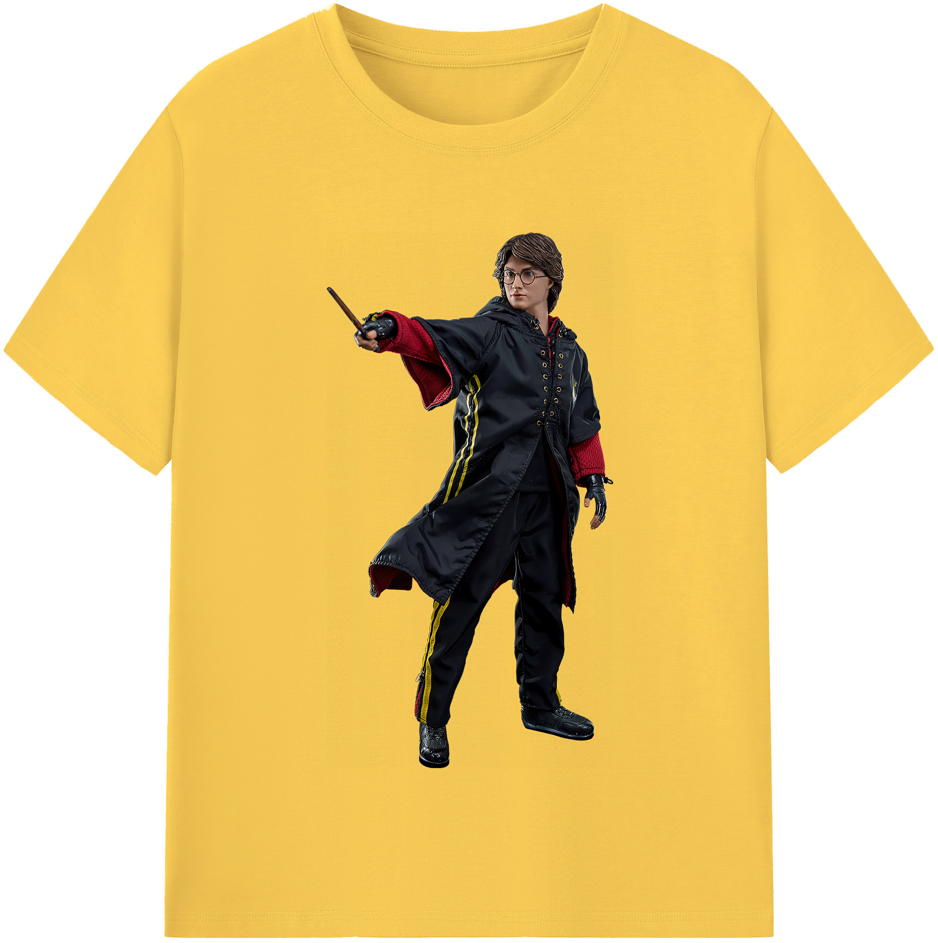 （画像用） Harry Potter ハリー・ポッターシリーズ 綿100％半袖Tシャツ（フロントプリント）