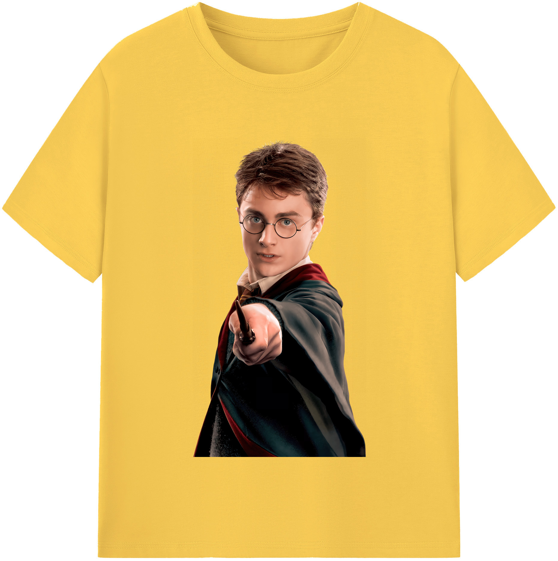 （画像用） Harry Potter ハリー・ポッターシリーズ 綿100％半袖Tシャツ（フロントプリント）