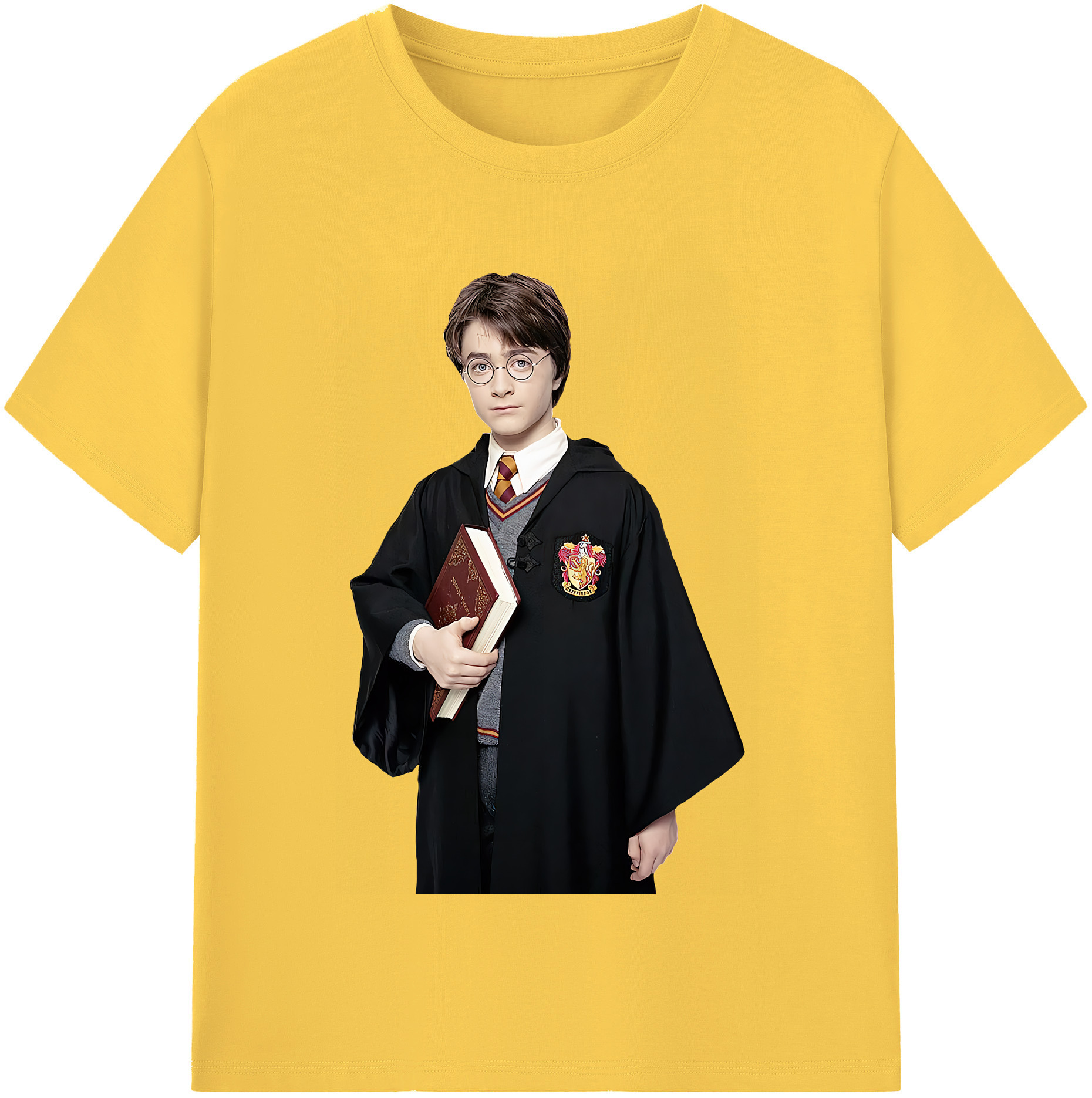 （画像用） Harry Potter ハリー・ポッターシリーズ 綿100％半袖Tシャツ（フロントプリント）