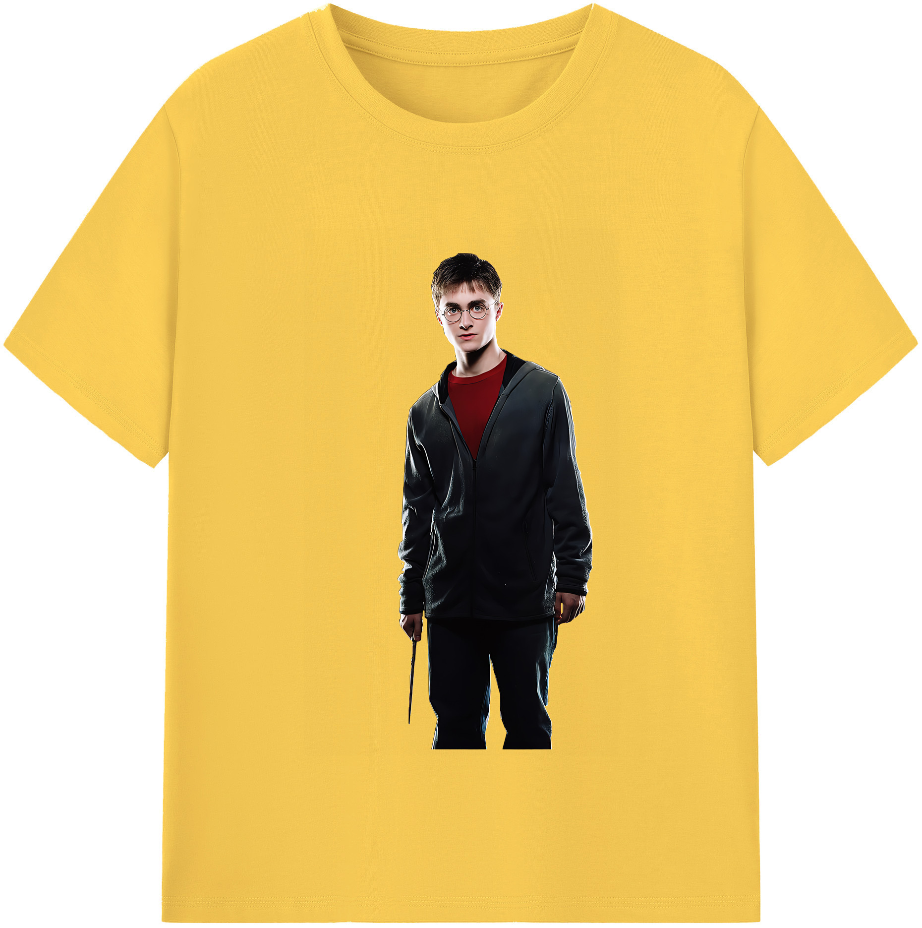 （画像用） Harry Potter ハリー・ポッターシリーズ 綿100％半袖Tシャツ（フロントプリント）